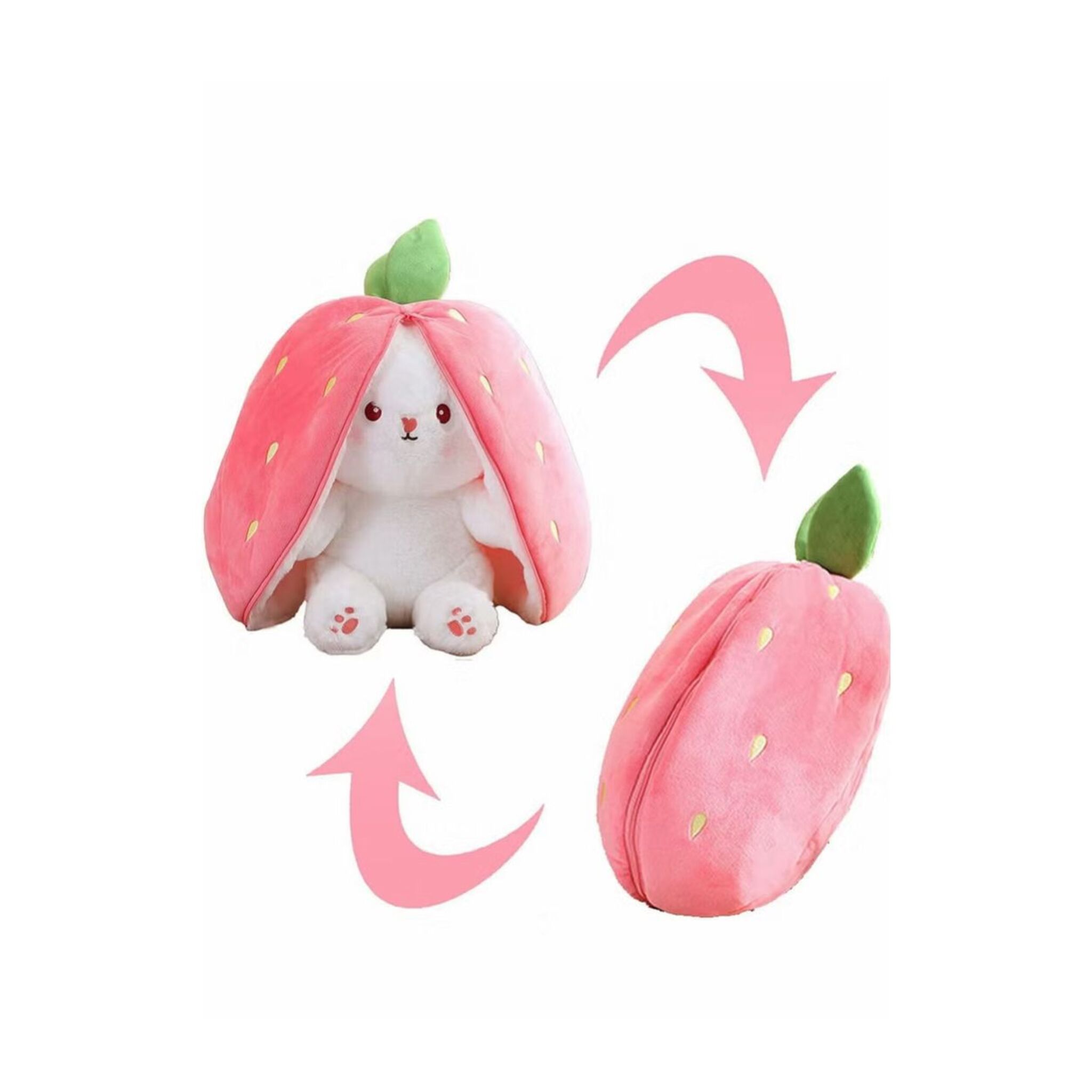 Strawberry Transforming Bunny