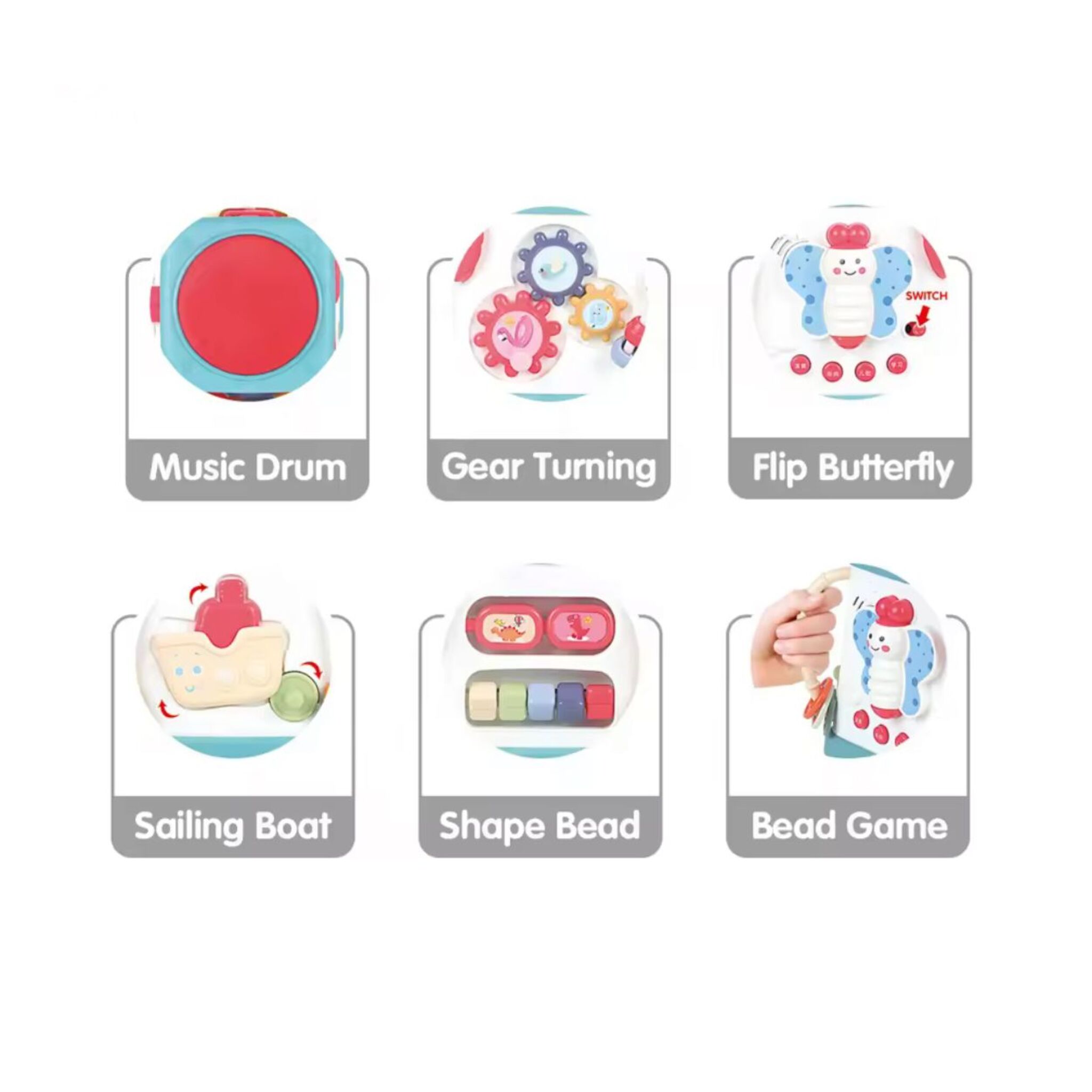 Musical Activity Cube 5-in-1 