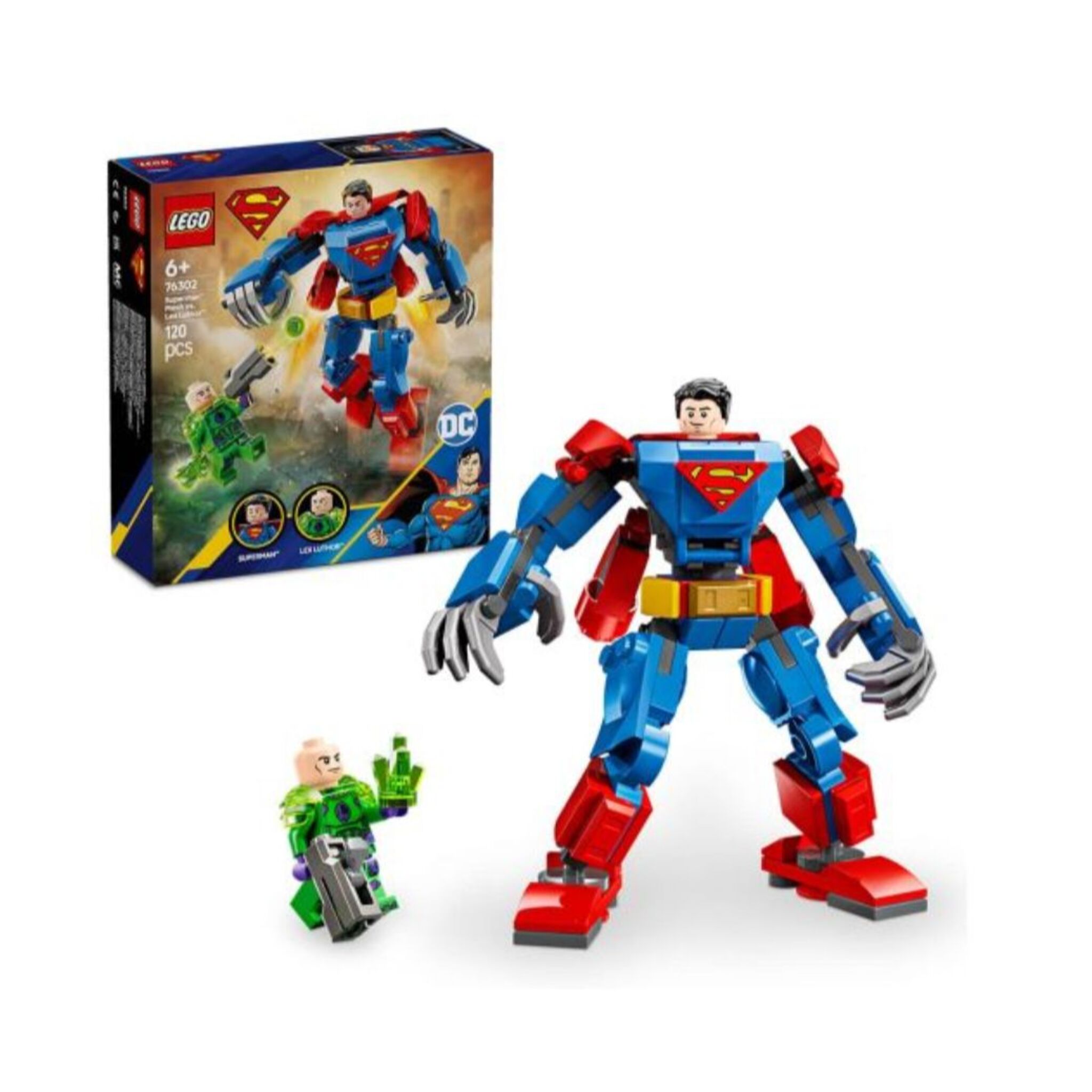 LEGO DC Superman vs. Lex Luthor Building Set (120 Pieces)