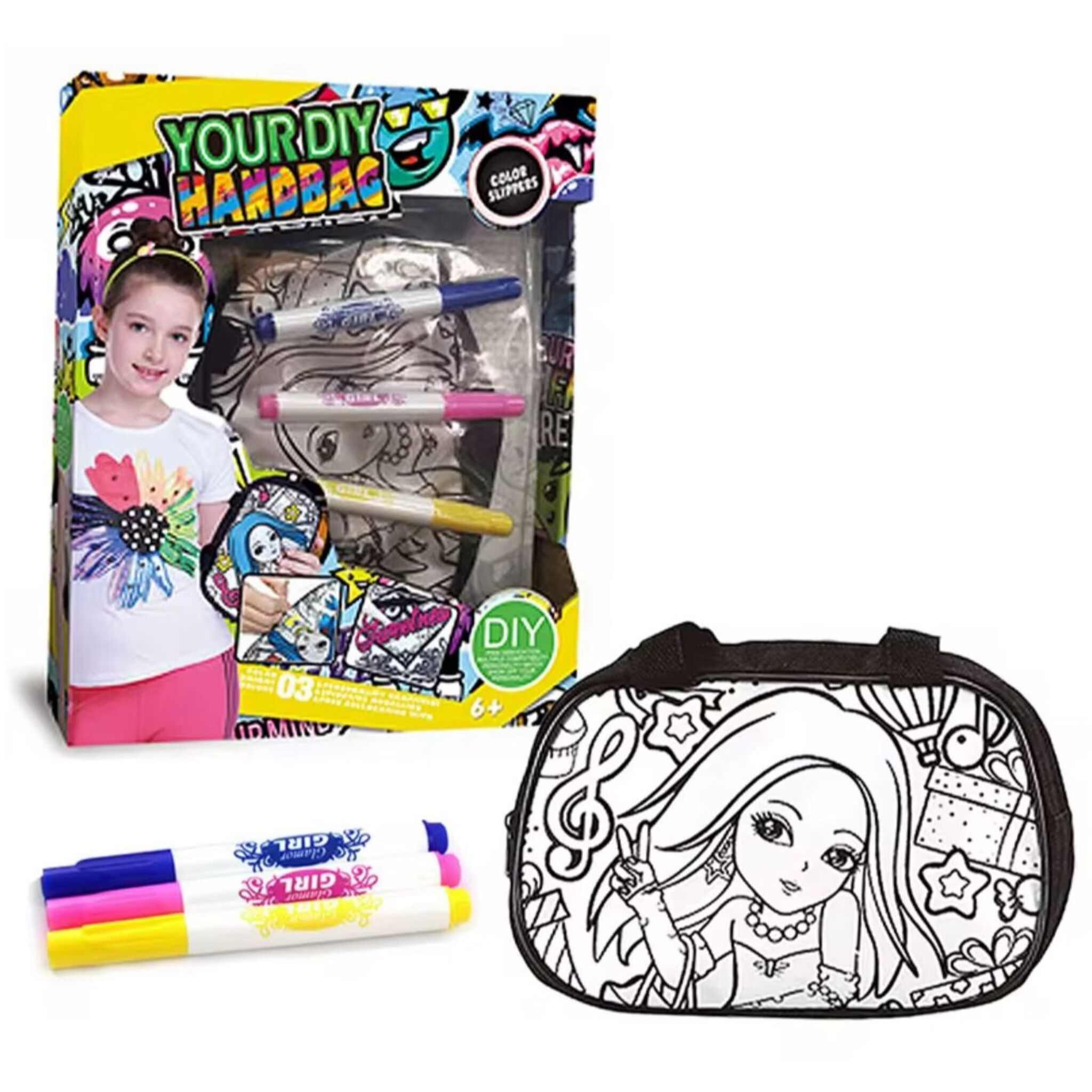 DIY Handbag / Purse Coloring Kit