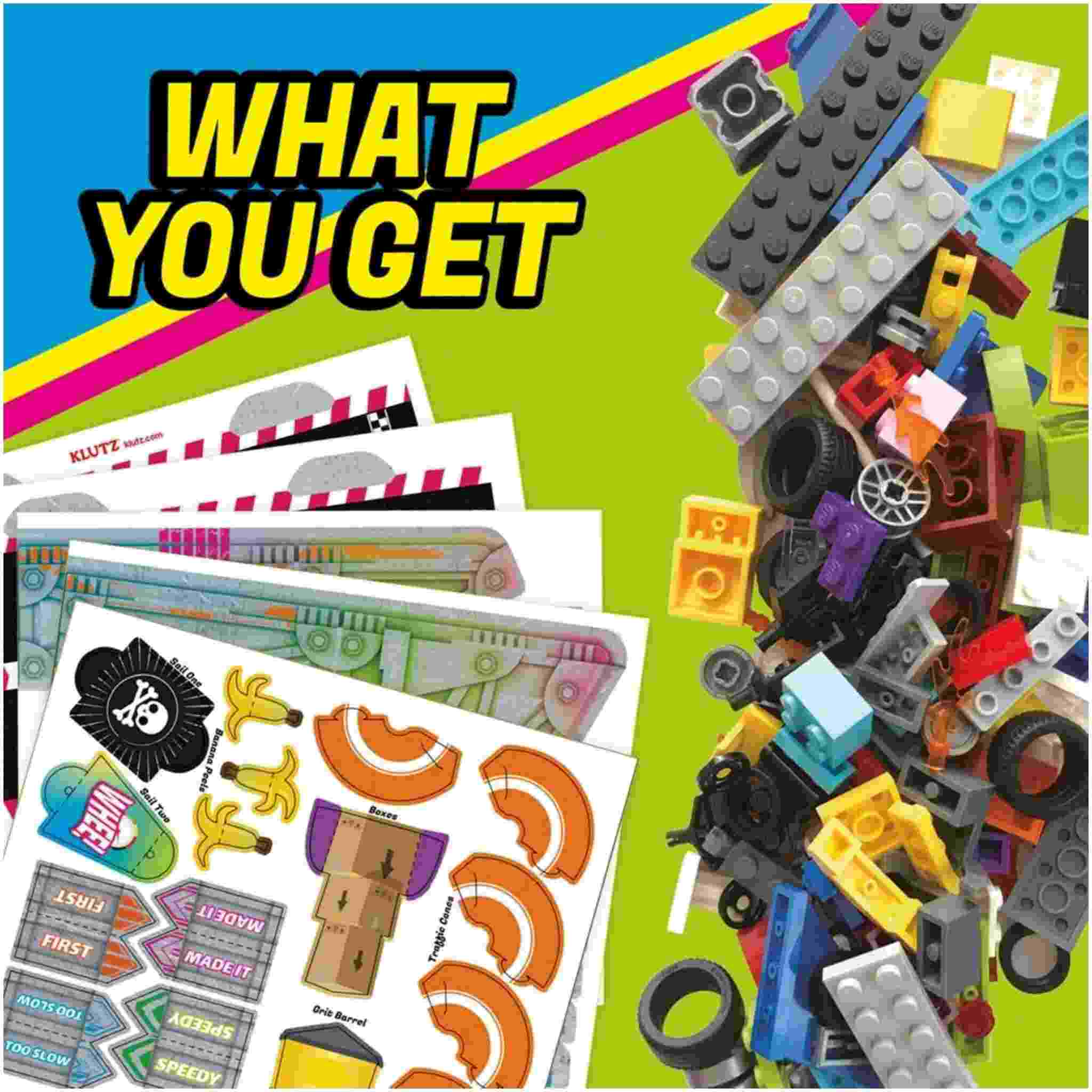 LEGO Mini Racing Car Building Set (124 pieces)