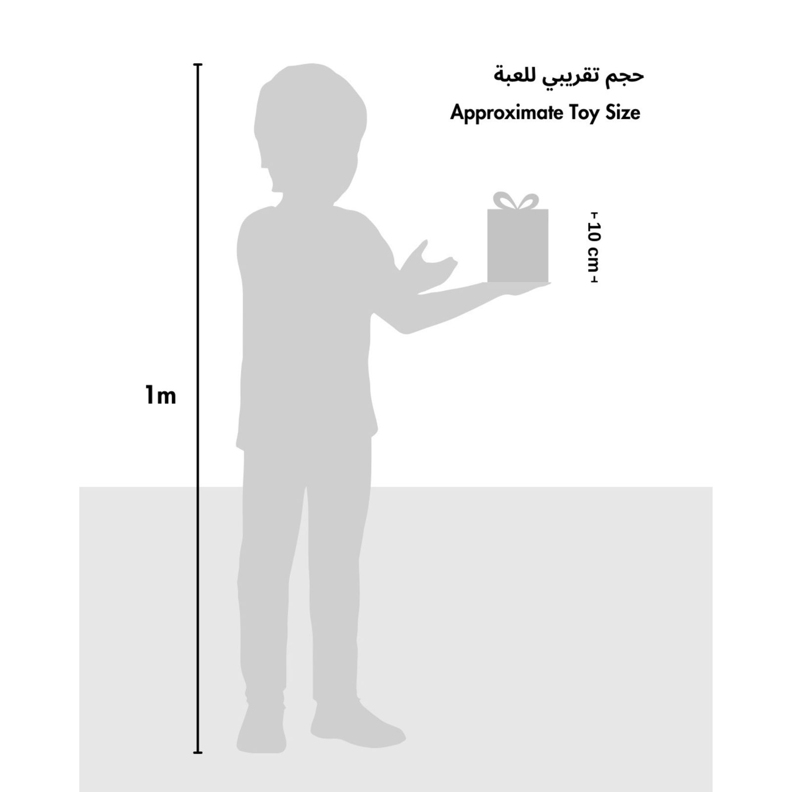 مجموعة مكعبات تركيب صغيرة بتصميم الدب الازرق