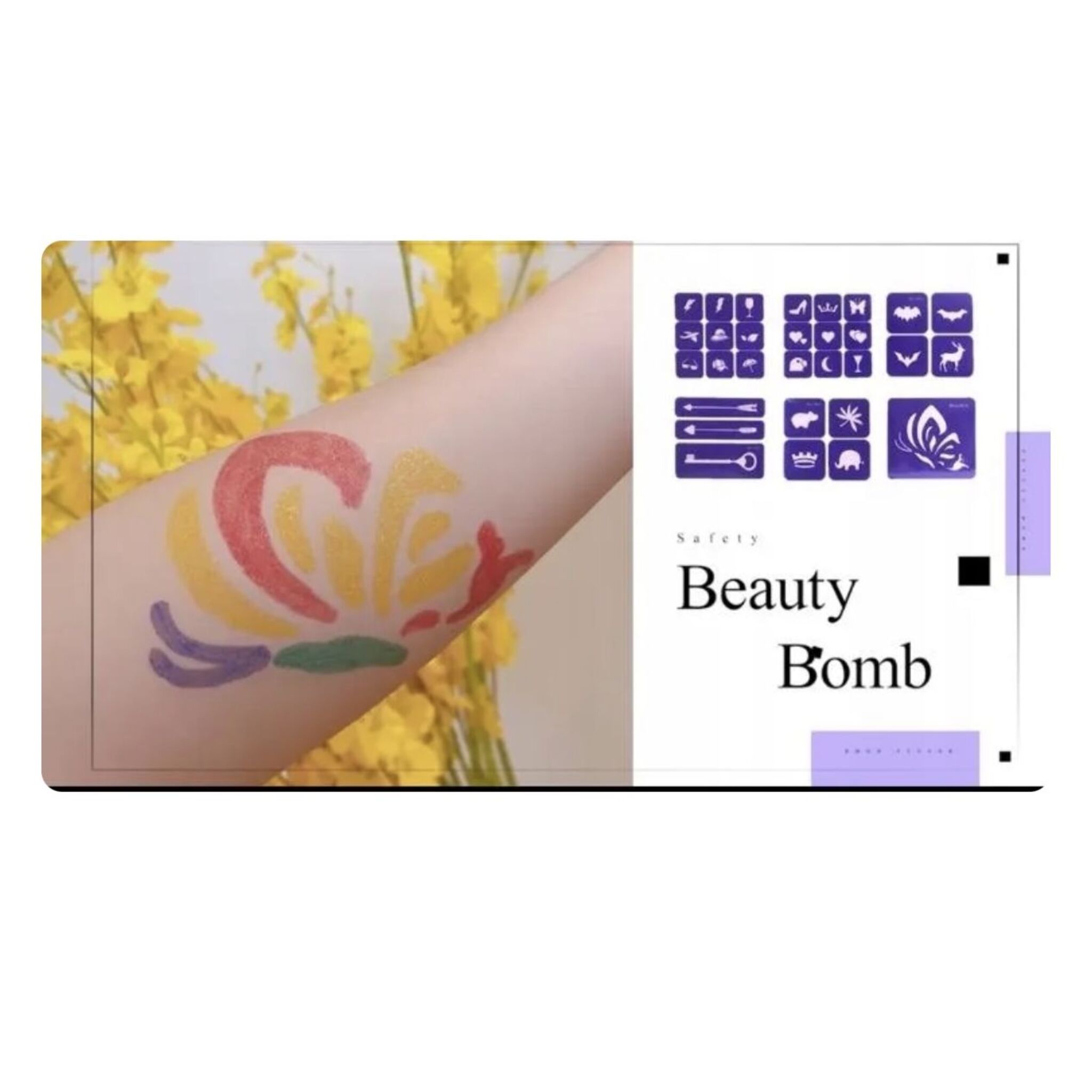 Glitter Tattoo Kit for Girls