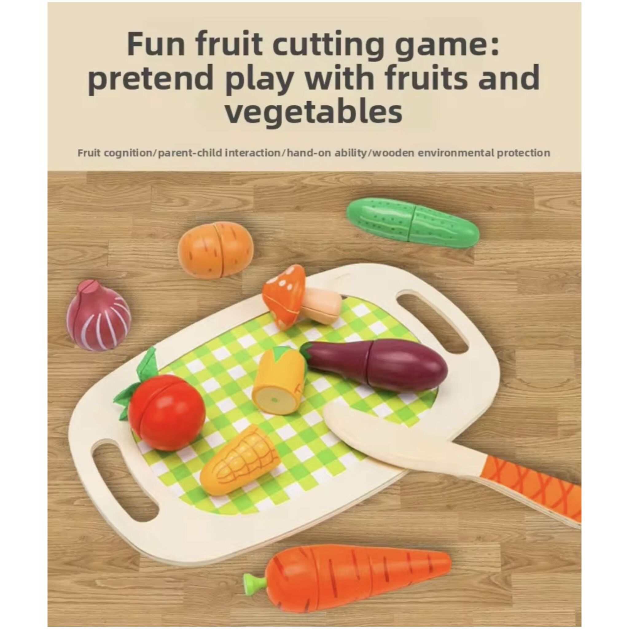 Magnetic Fruit and Vegetable Cutting Table