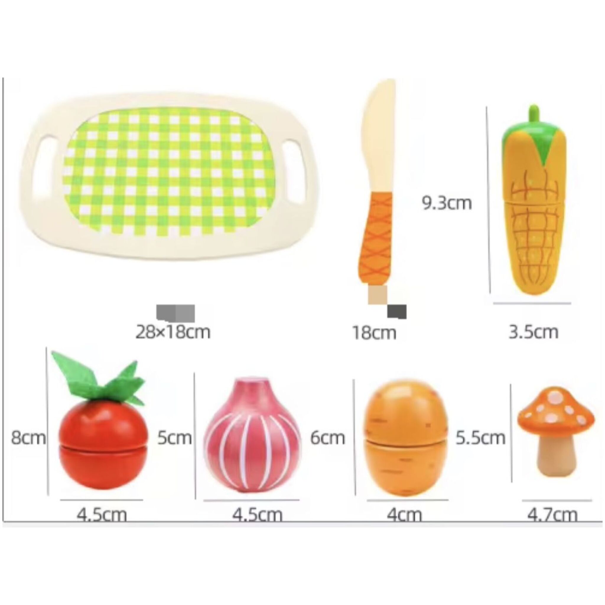 Magnetic Fruit and Vegetable Cutting Table