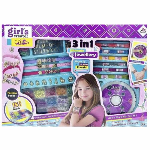  Bracelet Making Kit for Girls 3-in-1