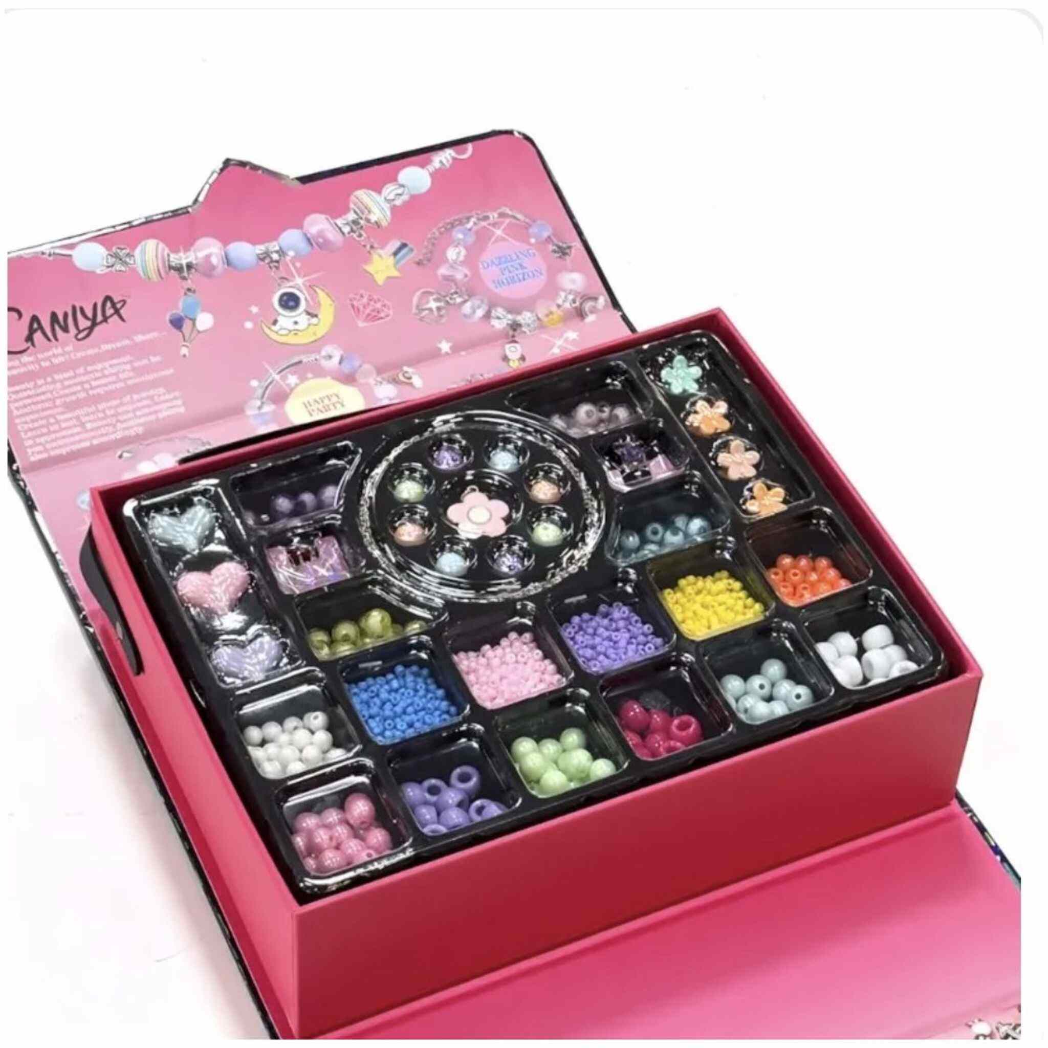 4-in-1 DIY Jewelry Making Set (1688 Pieces)