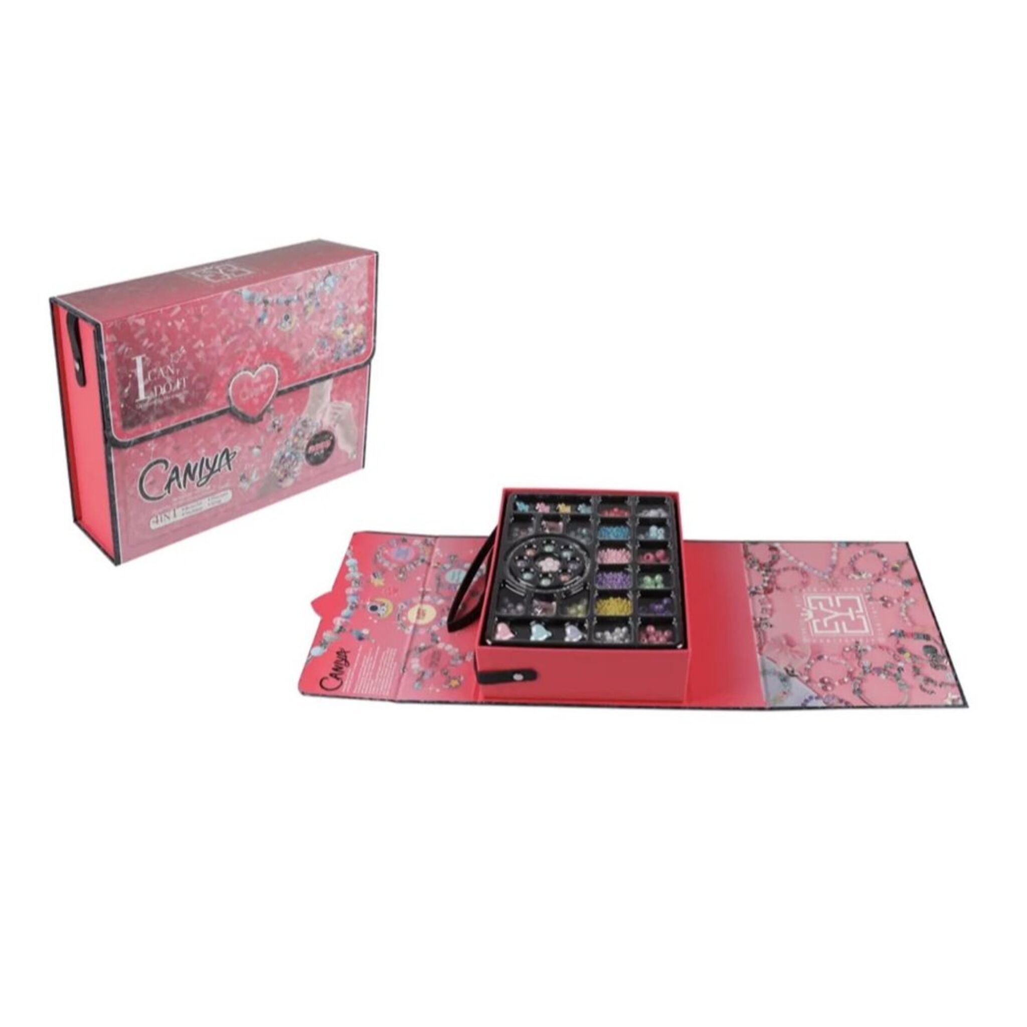 4-in-1 DIY Jewelry Making Set (1688 Pieces)
