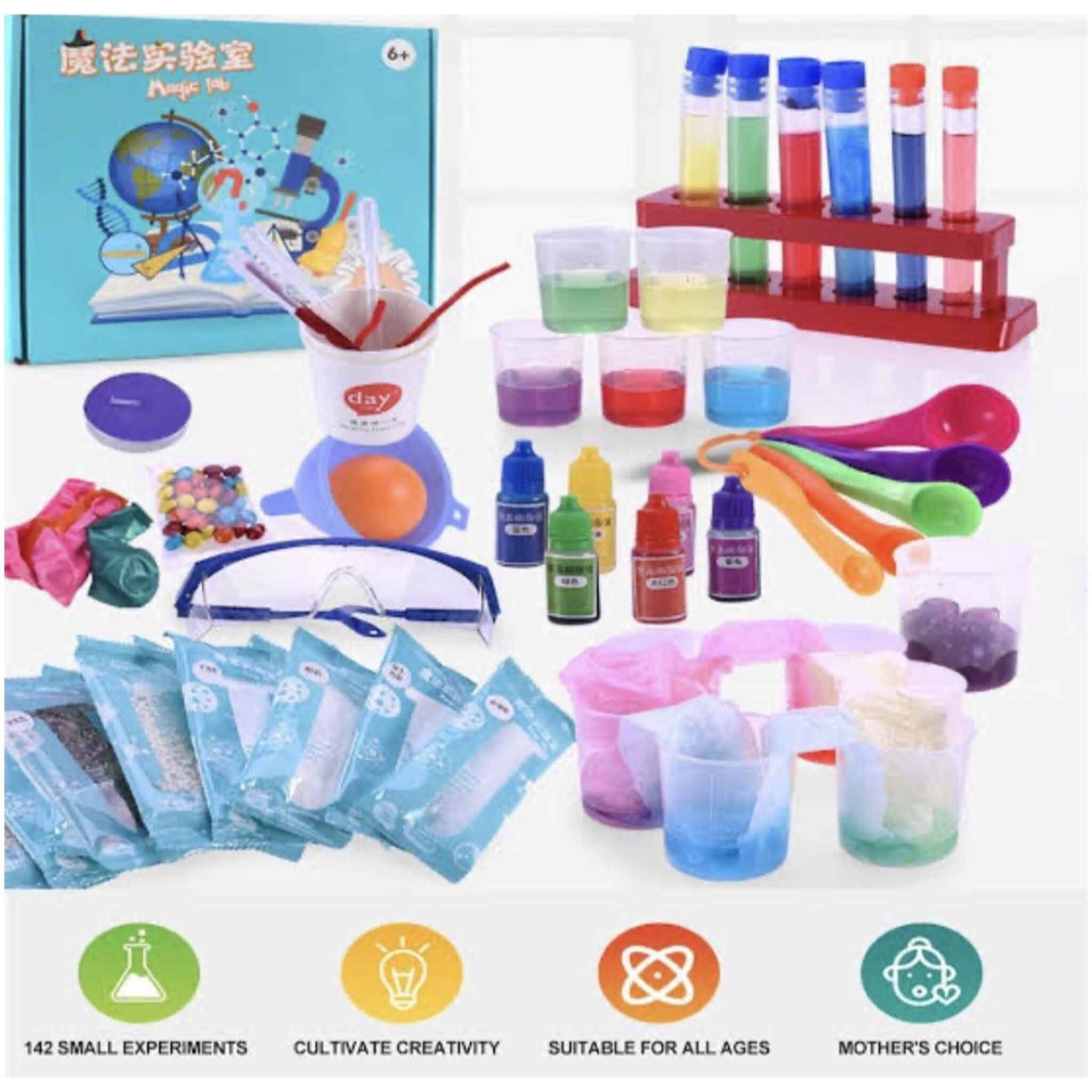 Magic Lab Experiments Set (76 Pieces)