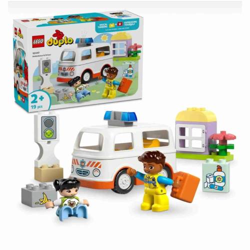 LEGO Duplo Town Ambulance and Driver