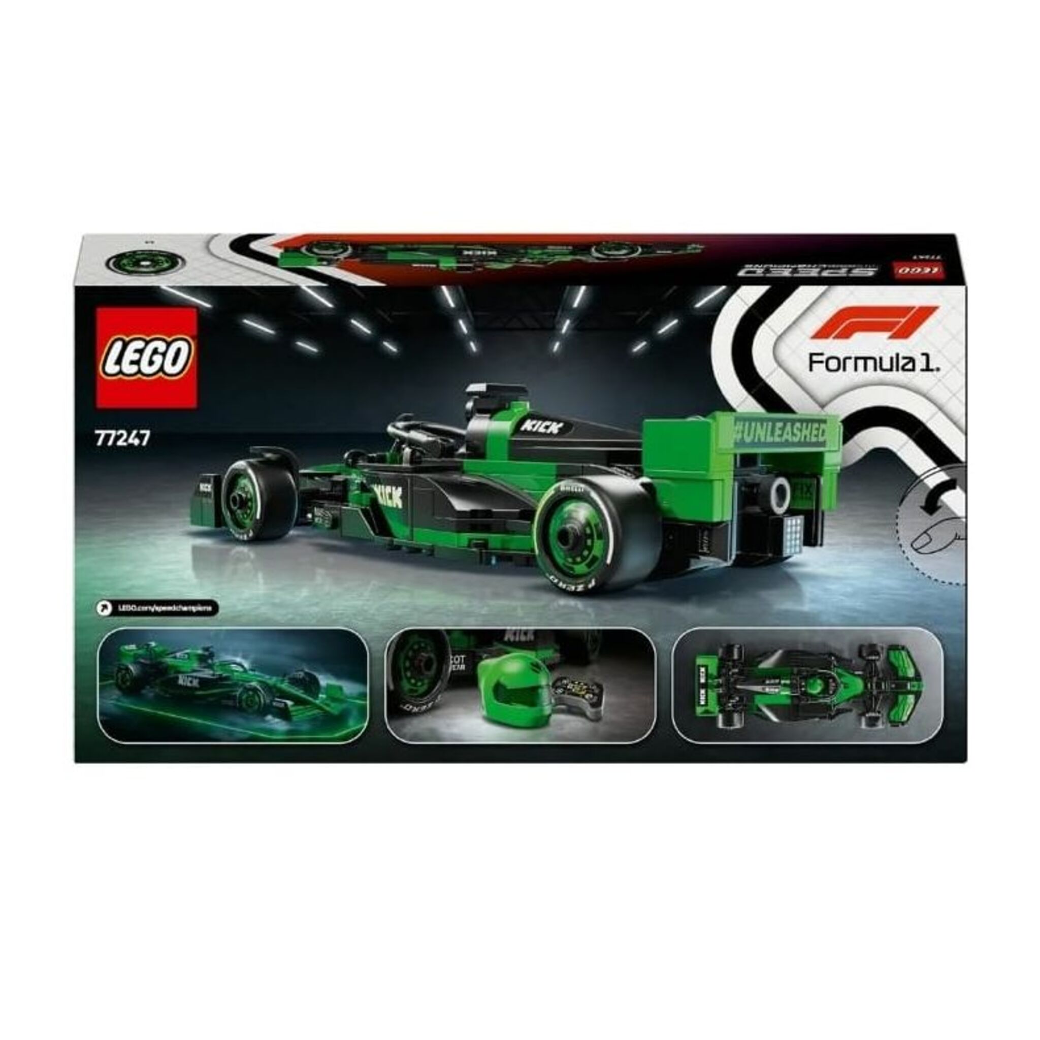 LEGO Kick Sauber F1 Car Building Set (259 pieces)