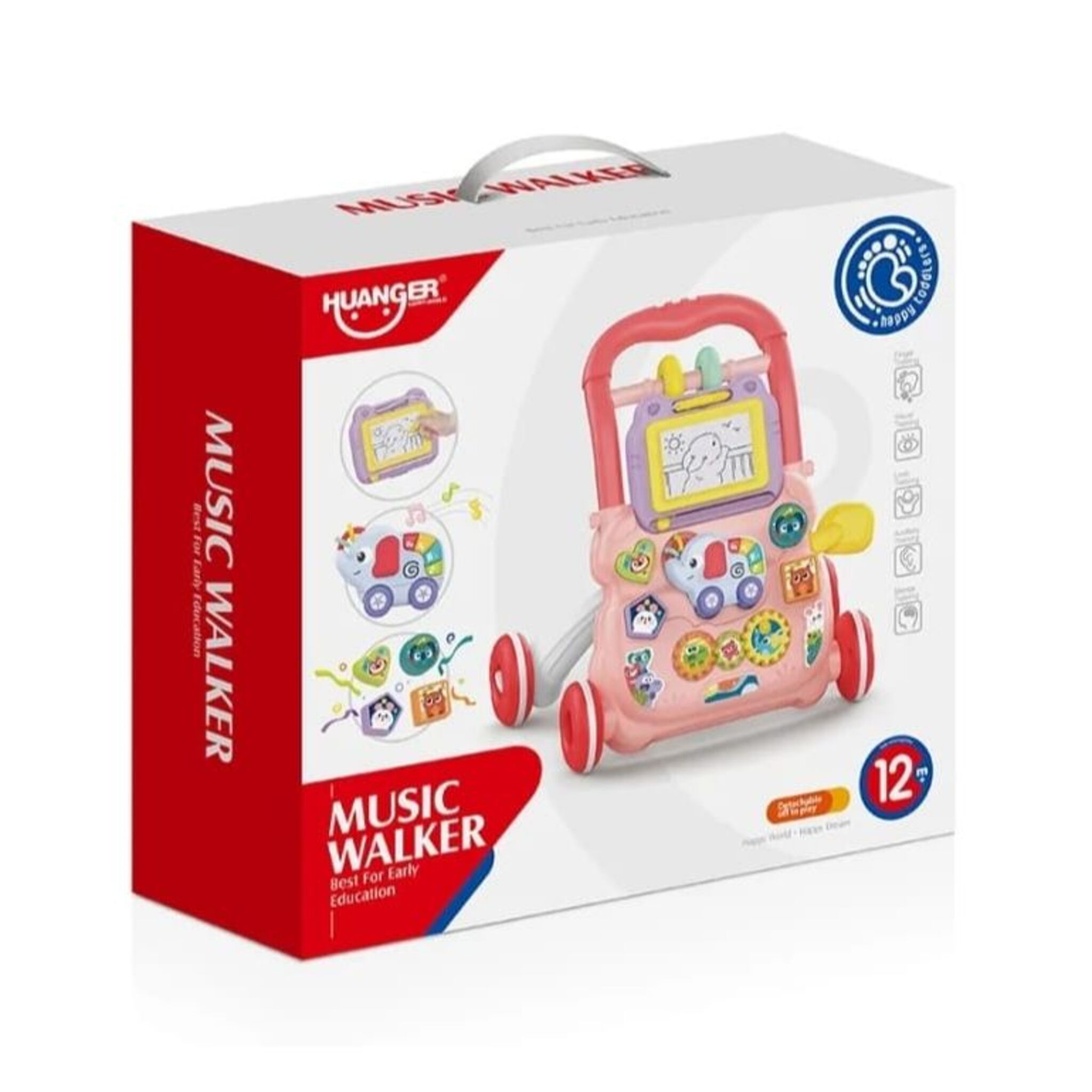 Multifunctional Walker Baby (Pink)