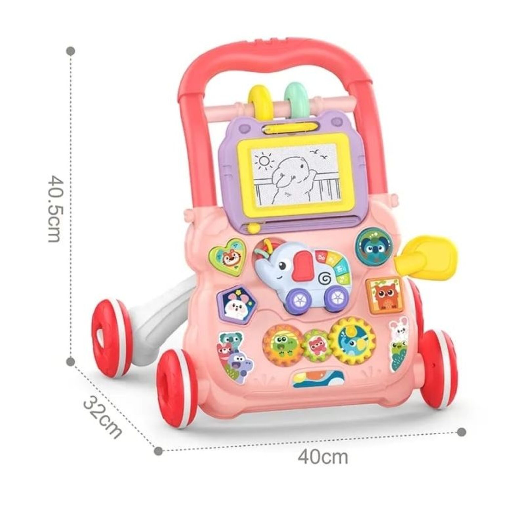 Multifunctional Walker Baby (Pink)