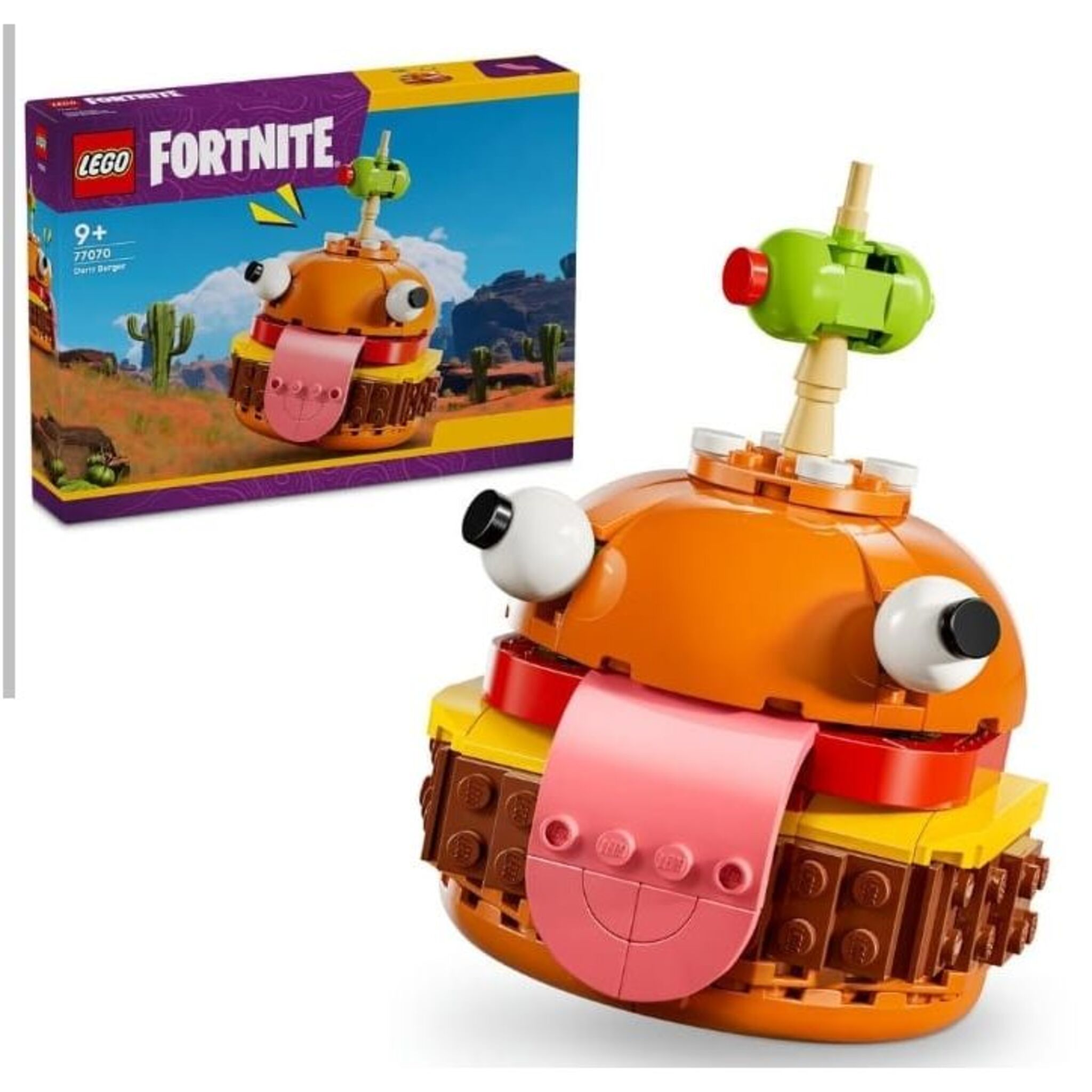 LEGO building set based on the famous Fortnite Durr Burger restaurant (193 pieces)
