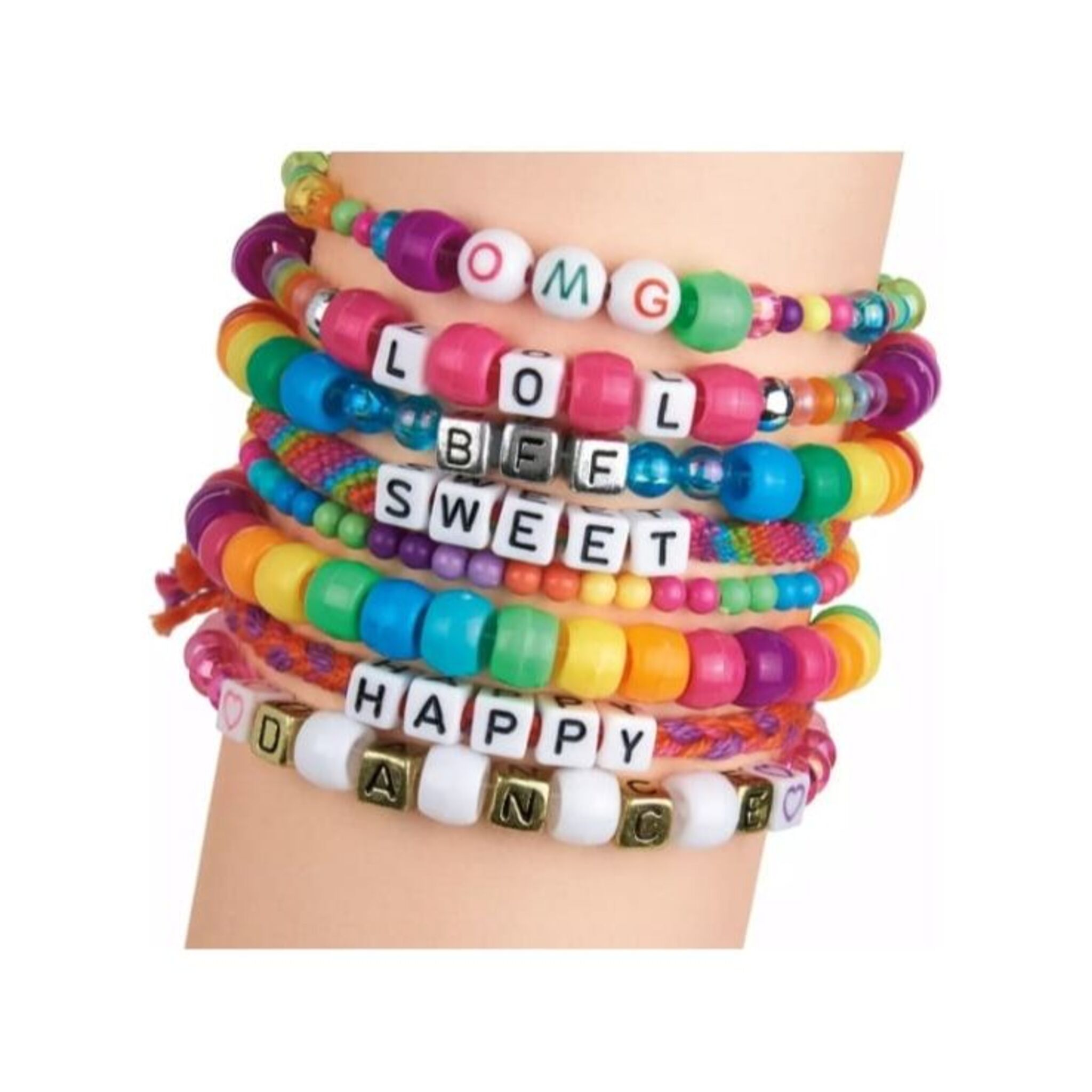 Shimmer 'n Sparkle Innovative Bead Bracelet Making Kit