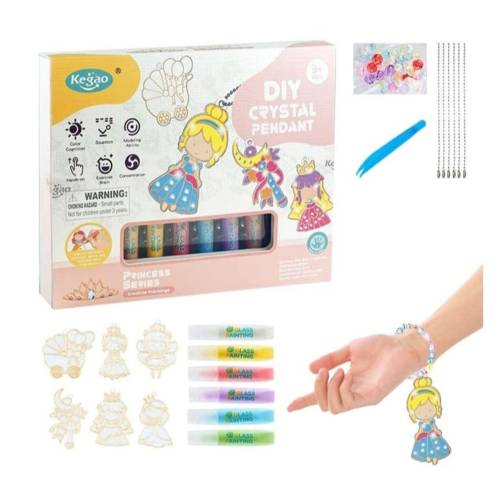 Princess Pendant Making Set (22 pieces)