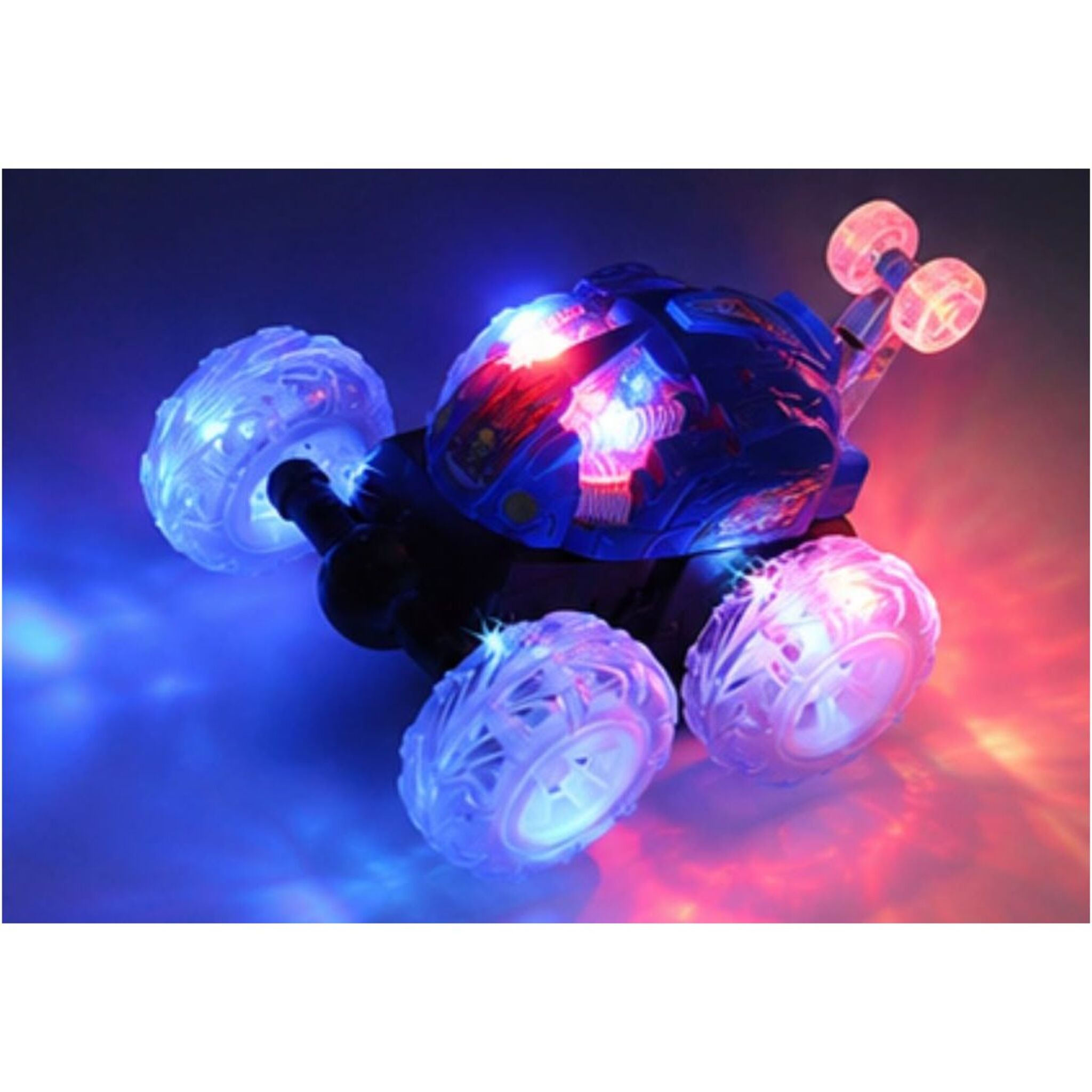 Remote Controlled Stunt Racing Car (Blue)