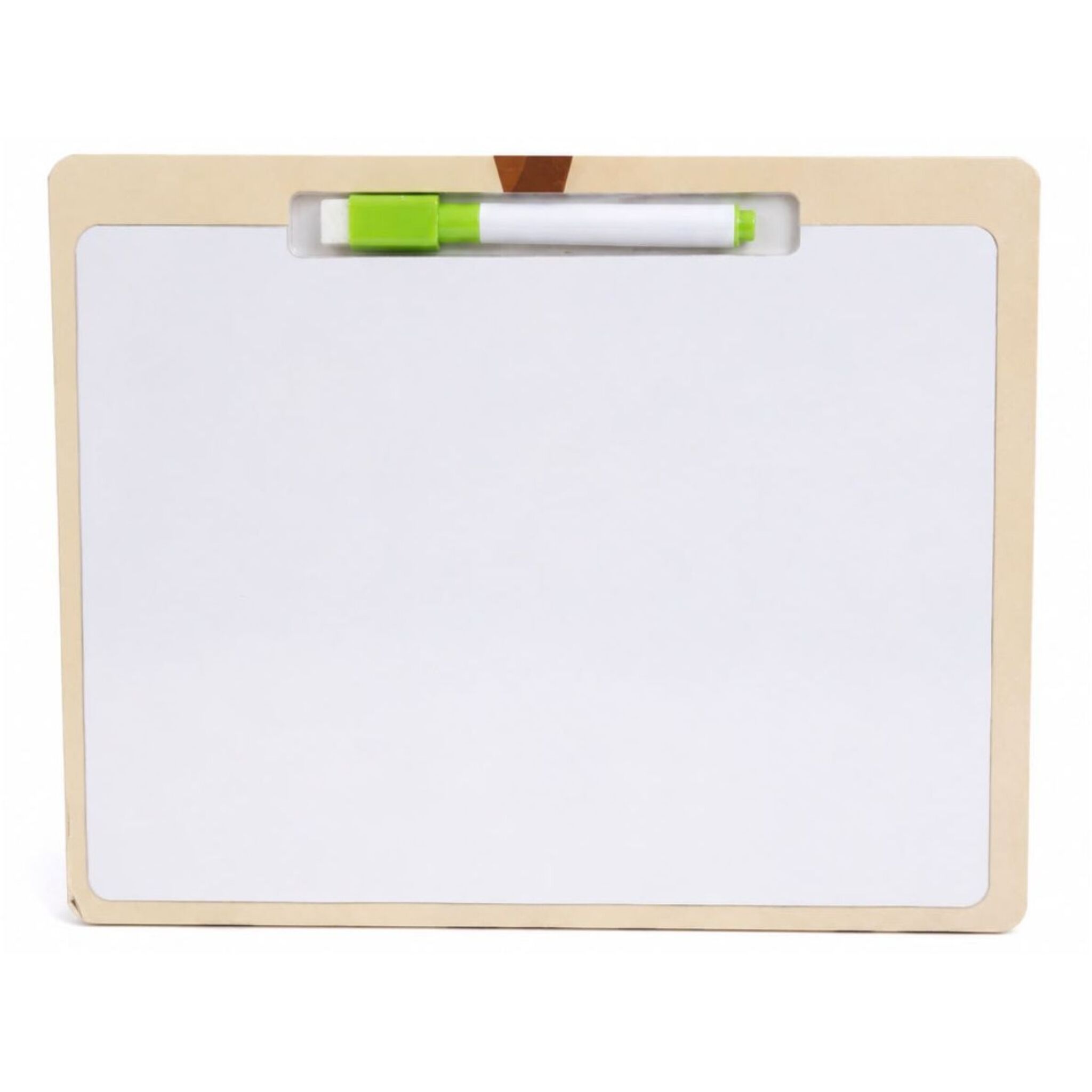 Wooden Puzzle Board (Construction Tools) with Write-and-Erase Pen