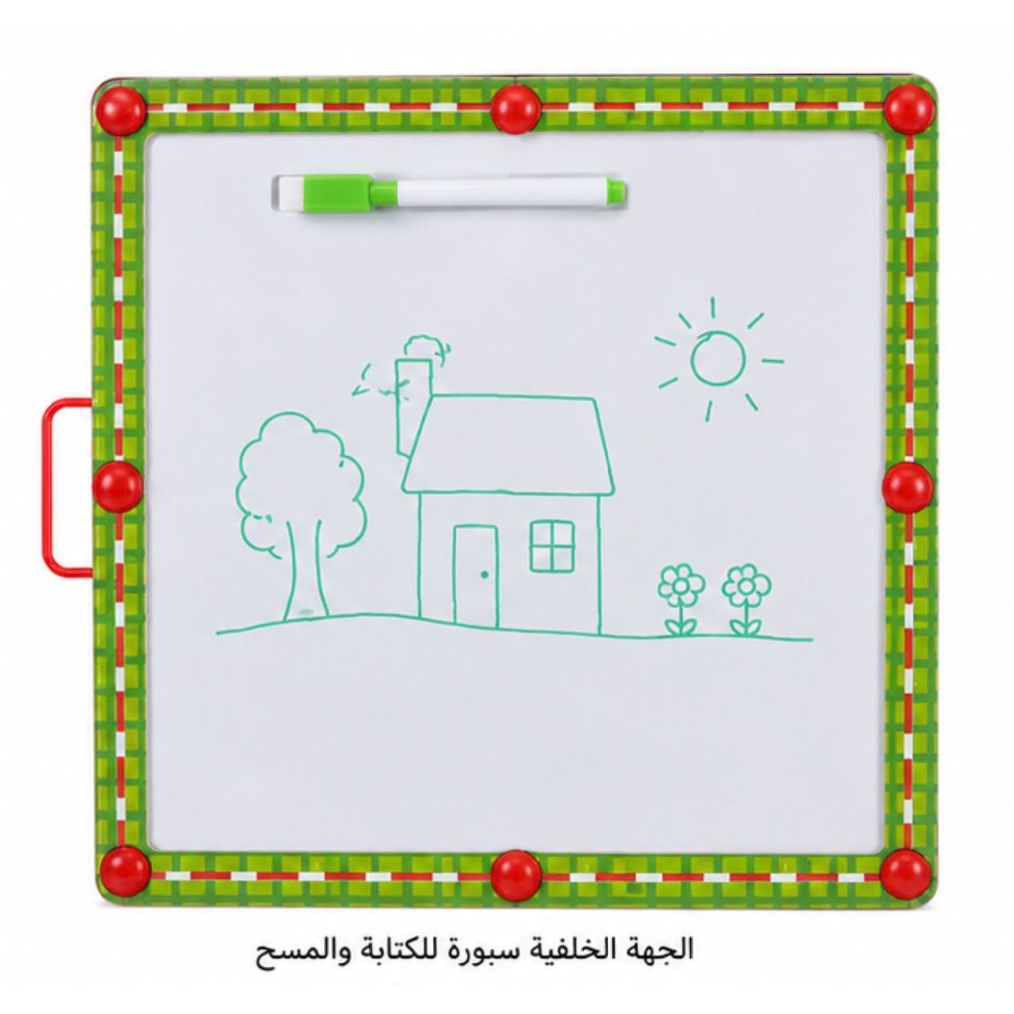 لعبة مواقف السيارات المغناطيسية التعليمية مع الحروف