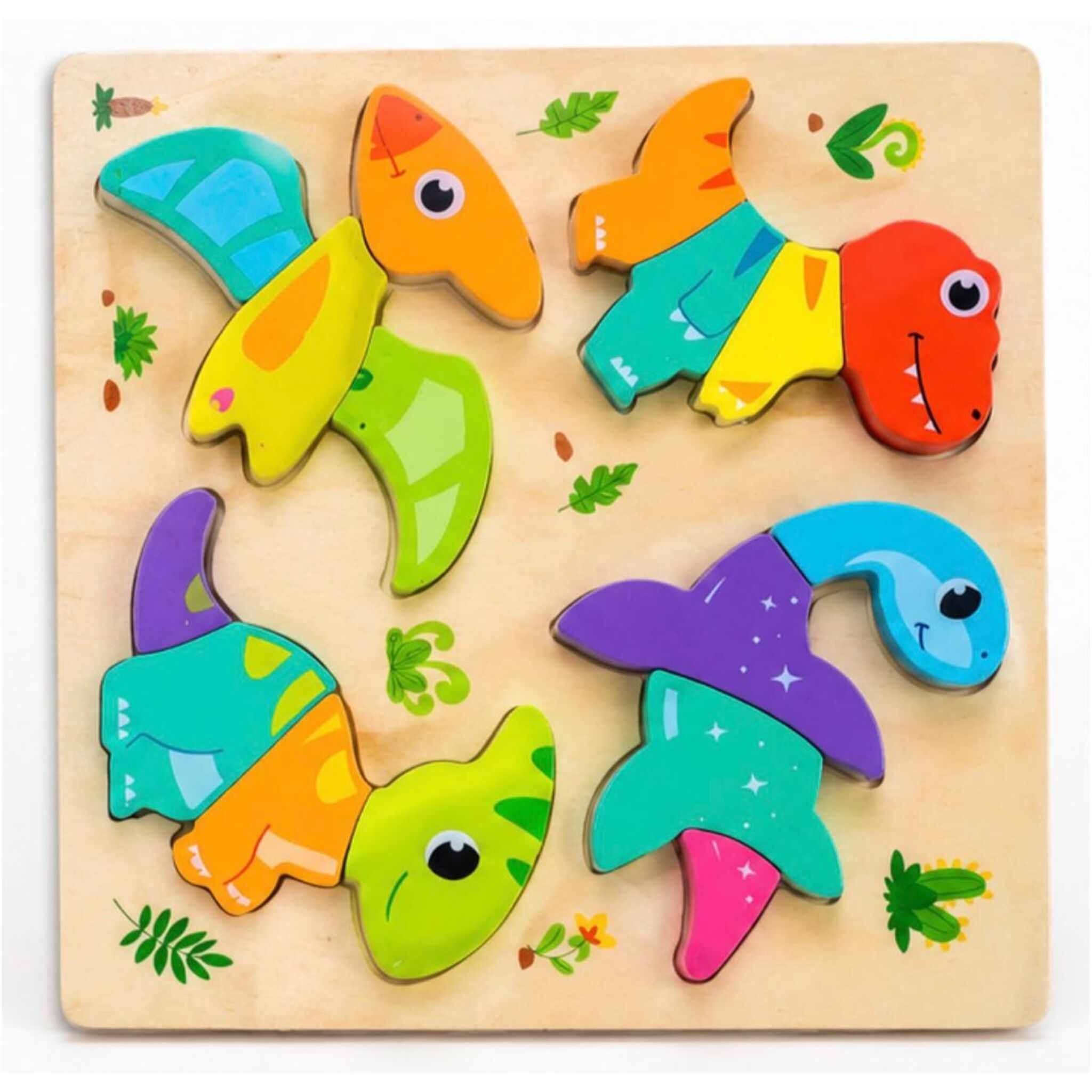 Wooden Dinosaur Puzzle