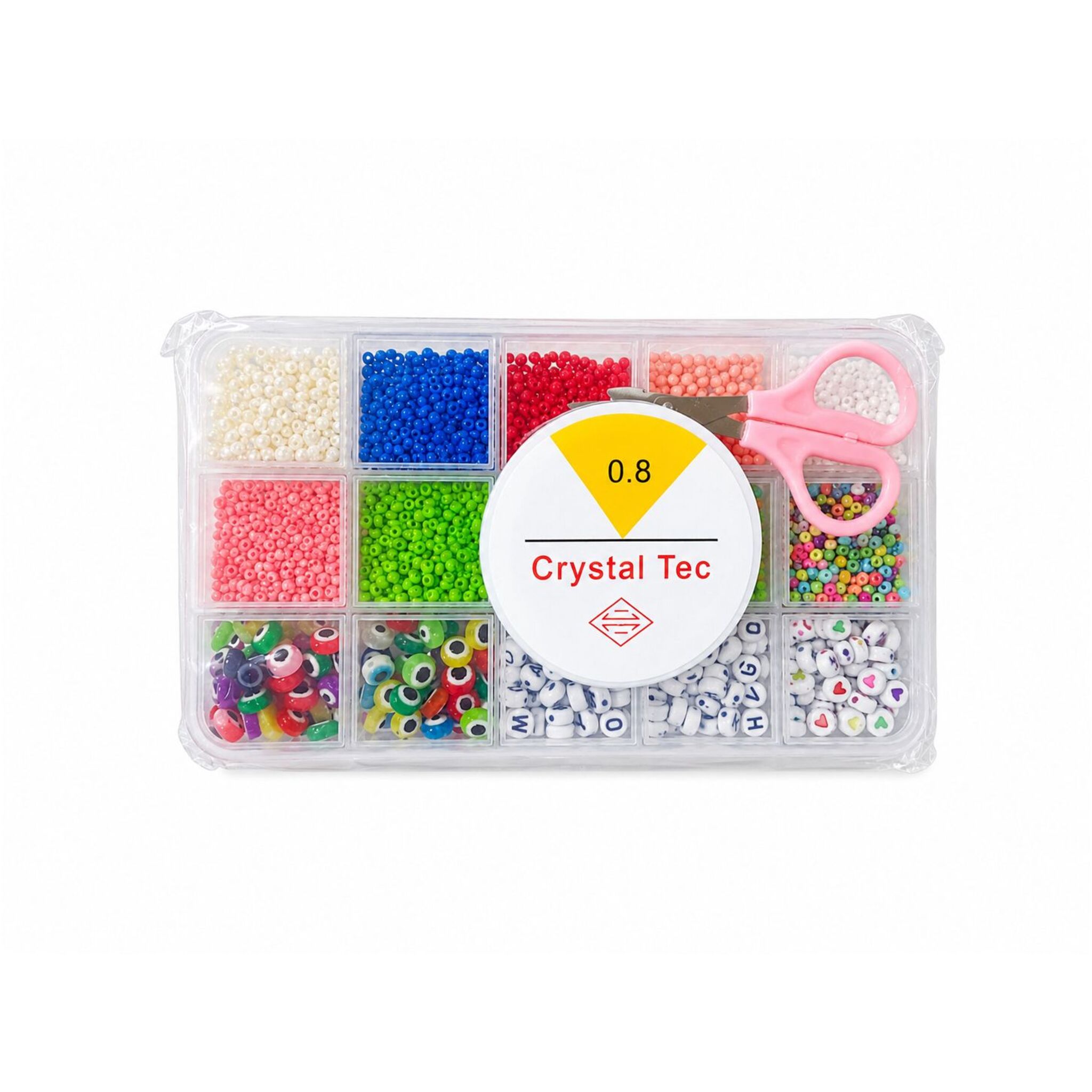 DIY Colorful Bead Accessories and Bracelets Set