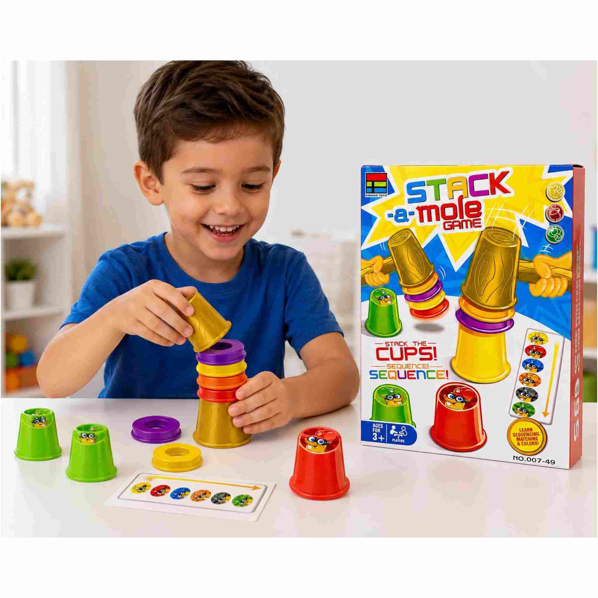 Educational Cup Stacking Challange