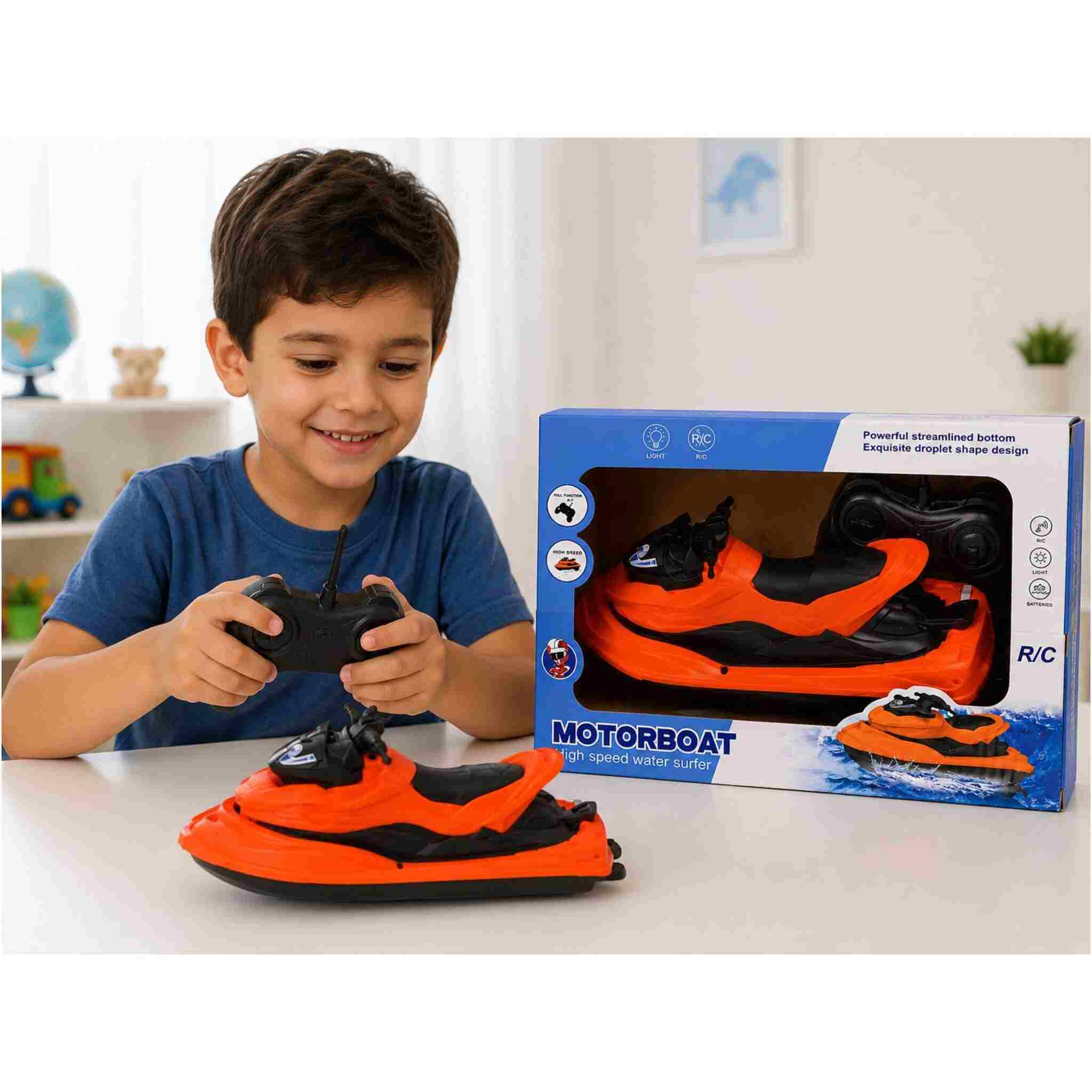 Remote Controlled High-Speed Jet Ski