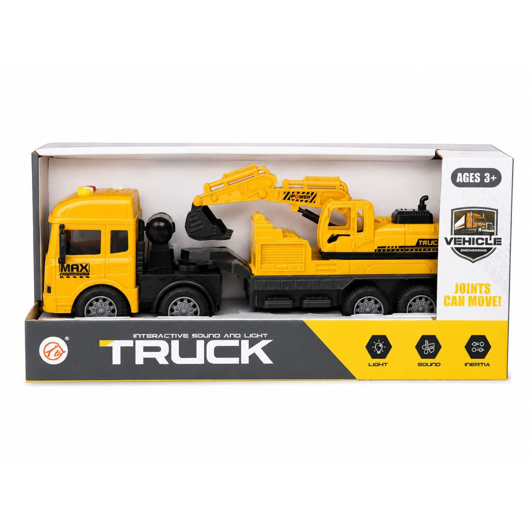 Excavator Transport Truck Game