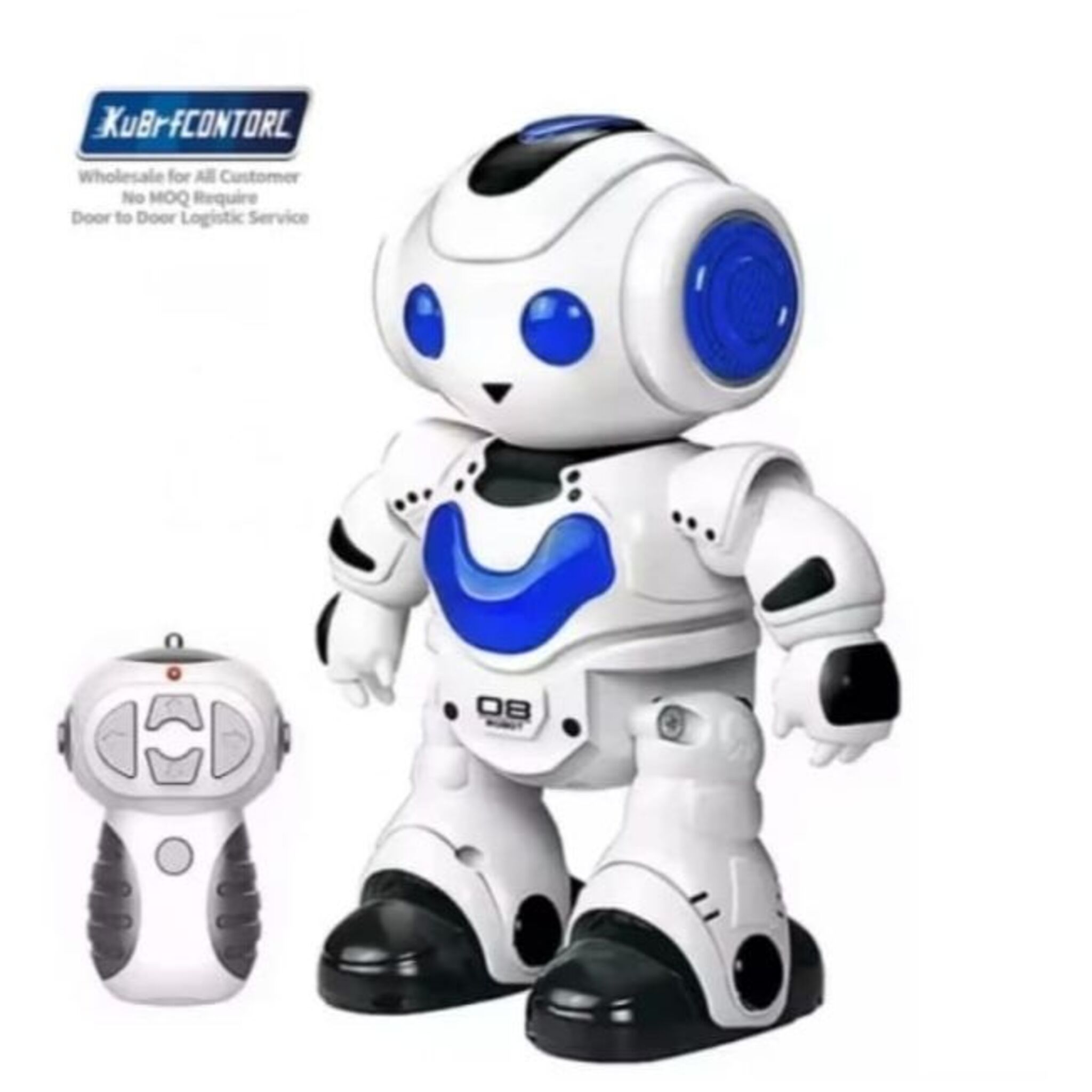 Interactive Robot: Smart Fun Companion (Blue)