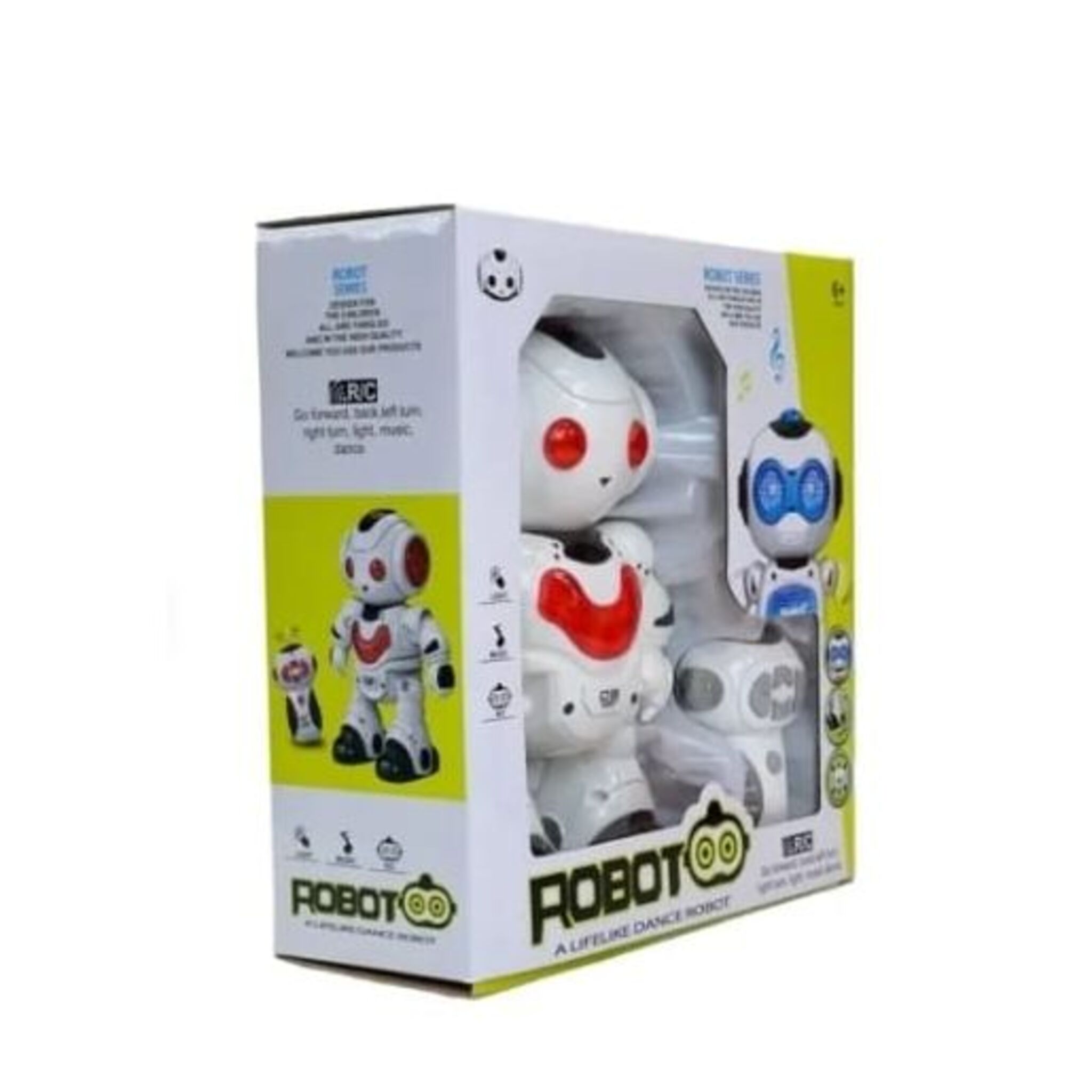 Interactive Robot: Smart Fun Companion (Red)