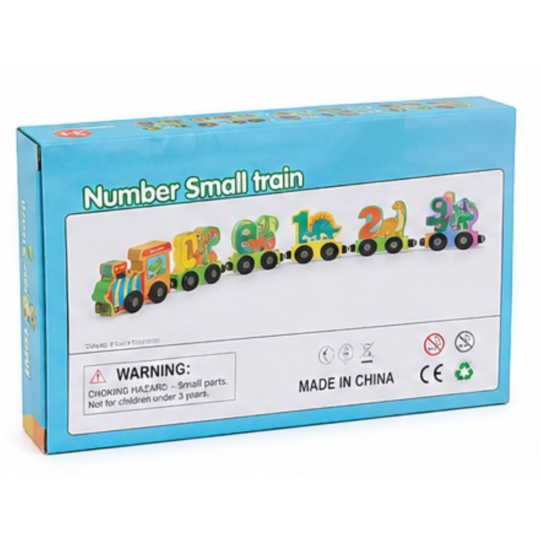 Wooden Educational Dinosaur Train 