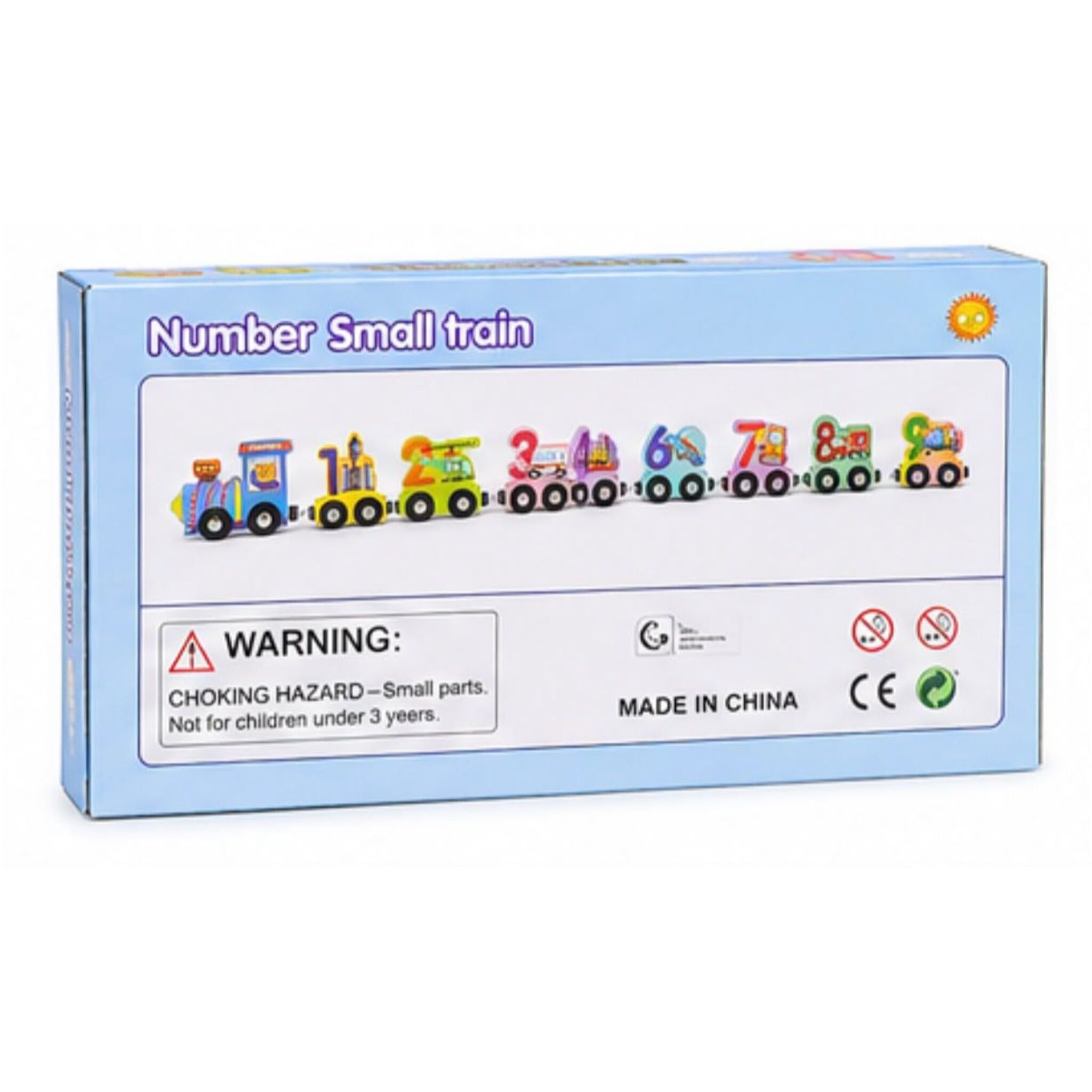 Wooden Educational Car Train 