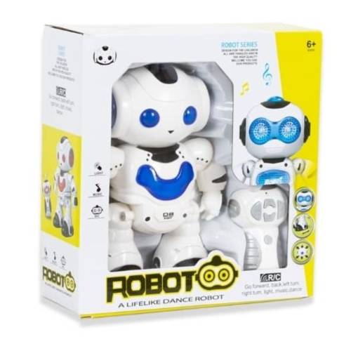 Interactive Robot: Smart Fun Companion (Blue)