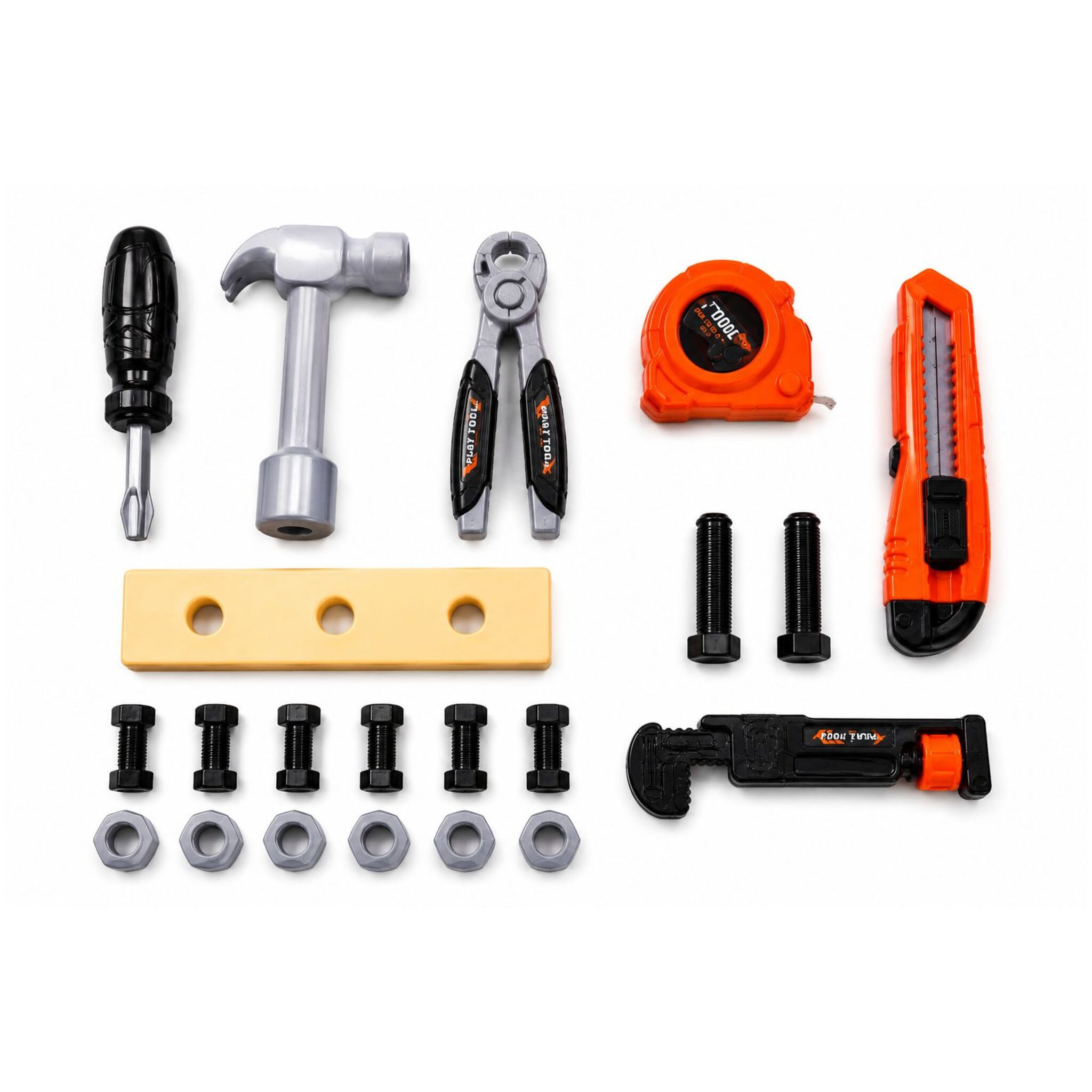 Repair and Maintenance Engineering Tools with Screwdriver and Hammer