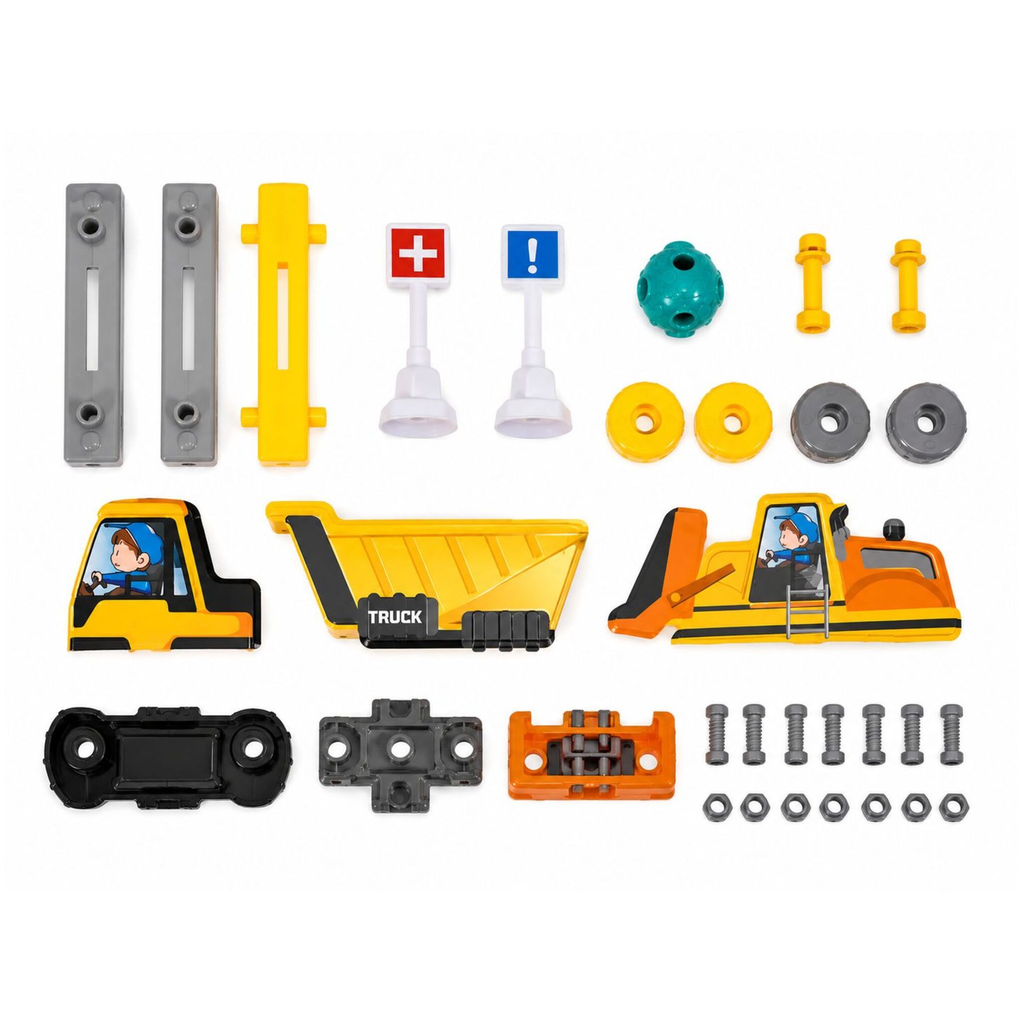 DIY Vehicle and Truck Assembly and Construction Kit