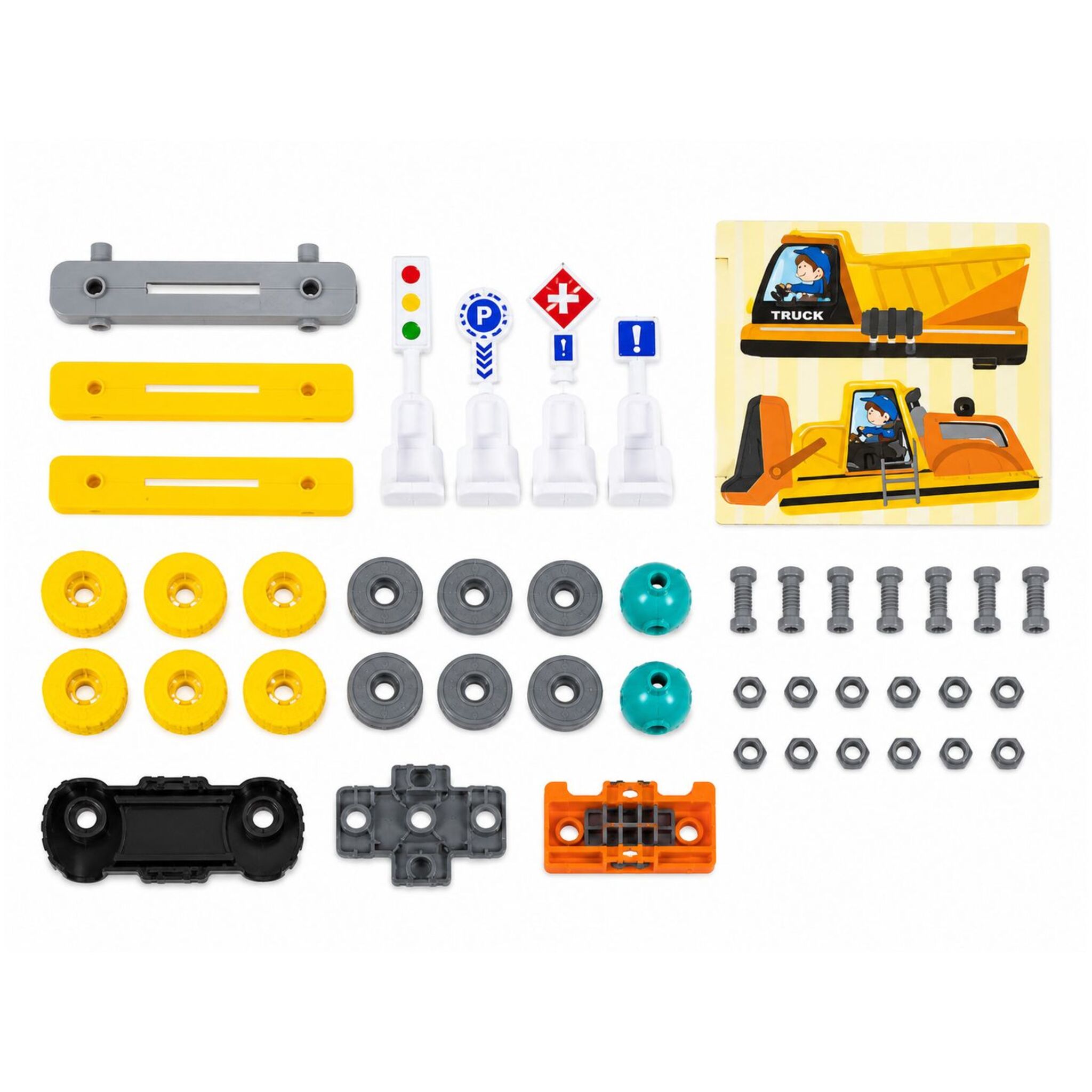 DIY Vehicle and Truck Assembly and Construction Kit