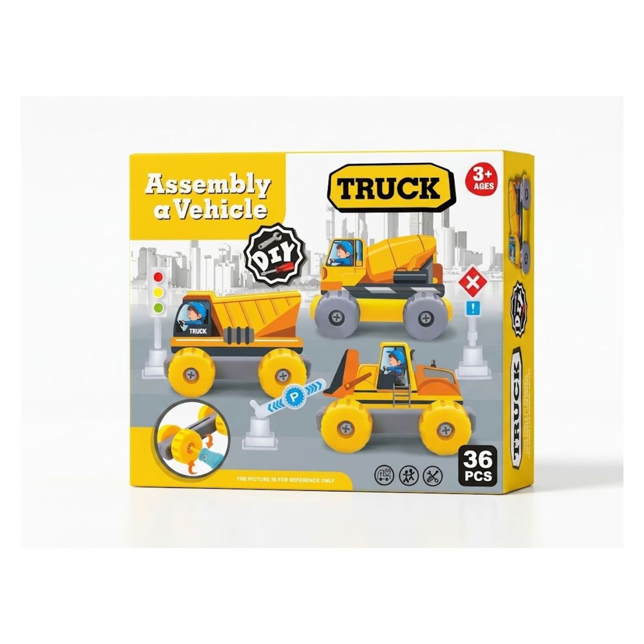 DIY Vehicle and Truck Assembly and Construction Kit