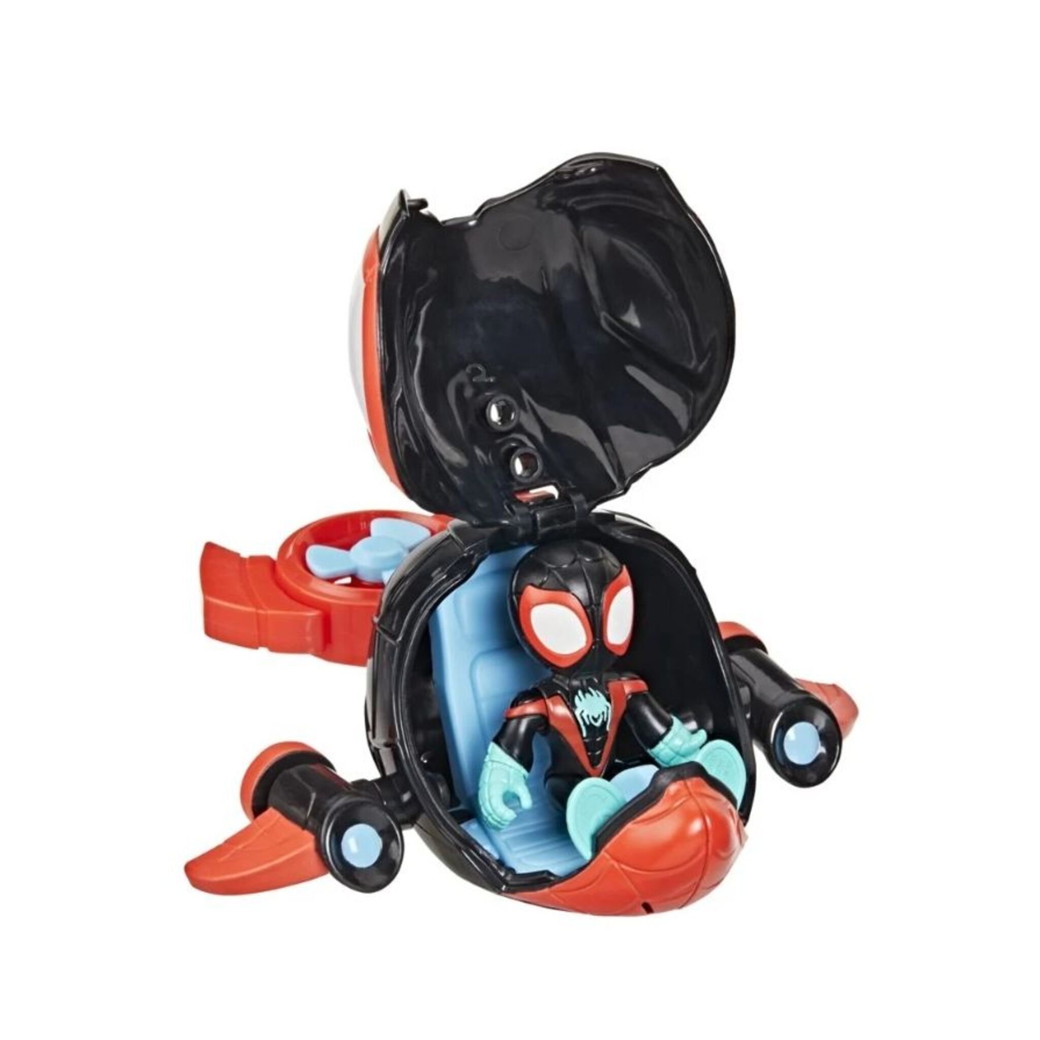 Miles Morales figure with Watercraft from Marvel Spidey Spiderman