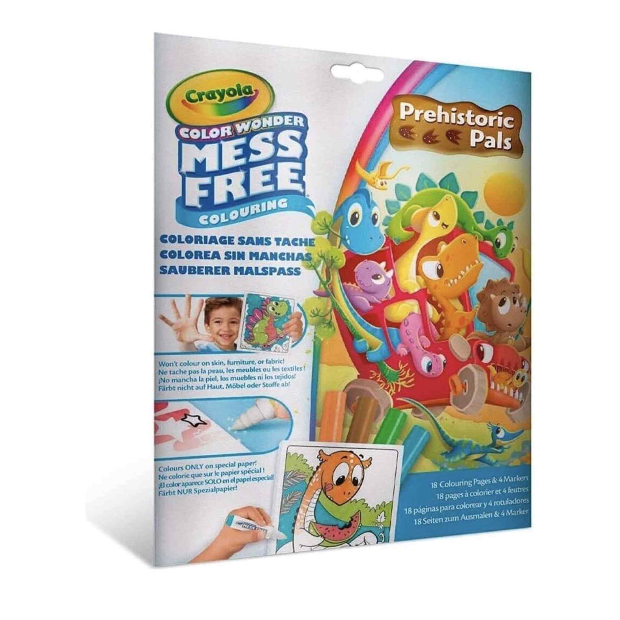 Crayola Color Wonder Dinosaur Coloring Set