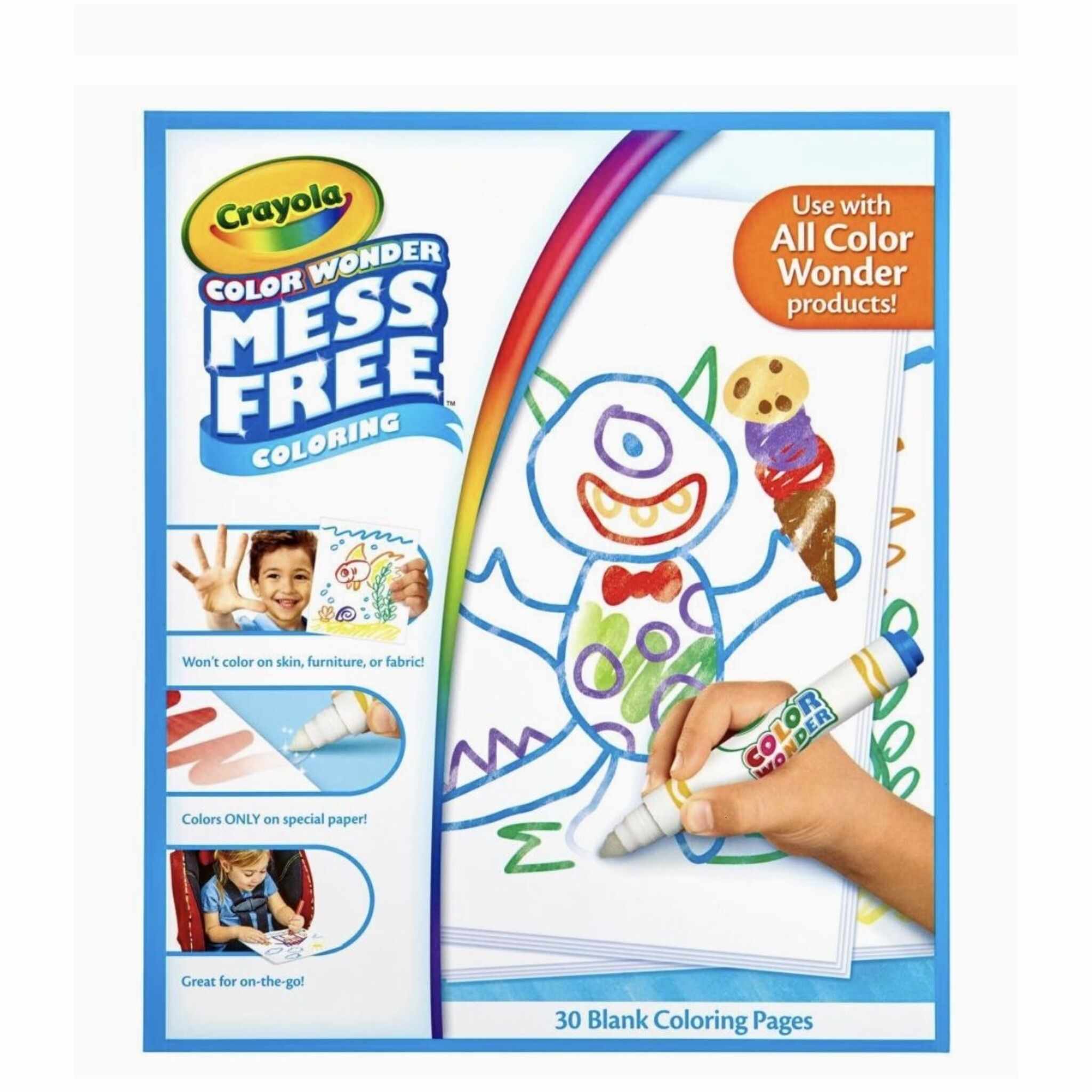 Crayola Color Wonder Mess-Free Coloring Paper Set