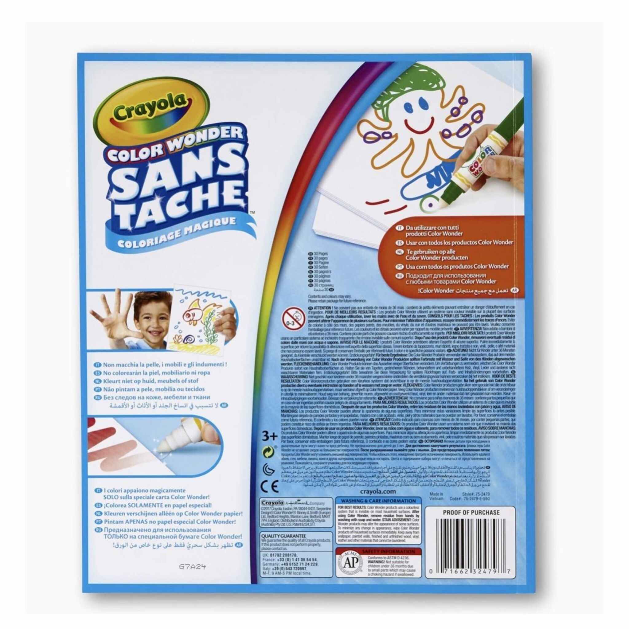 Crayola Color Wonder Mess-Free Coloring Paper Set