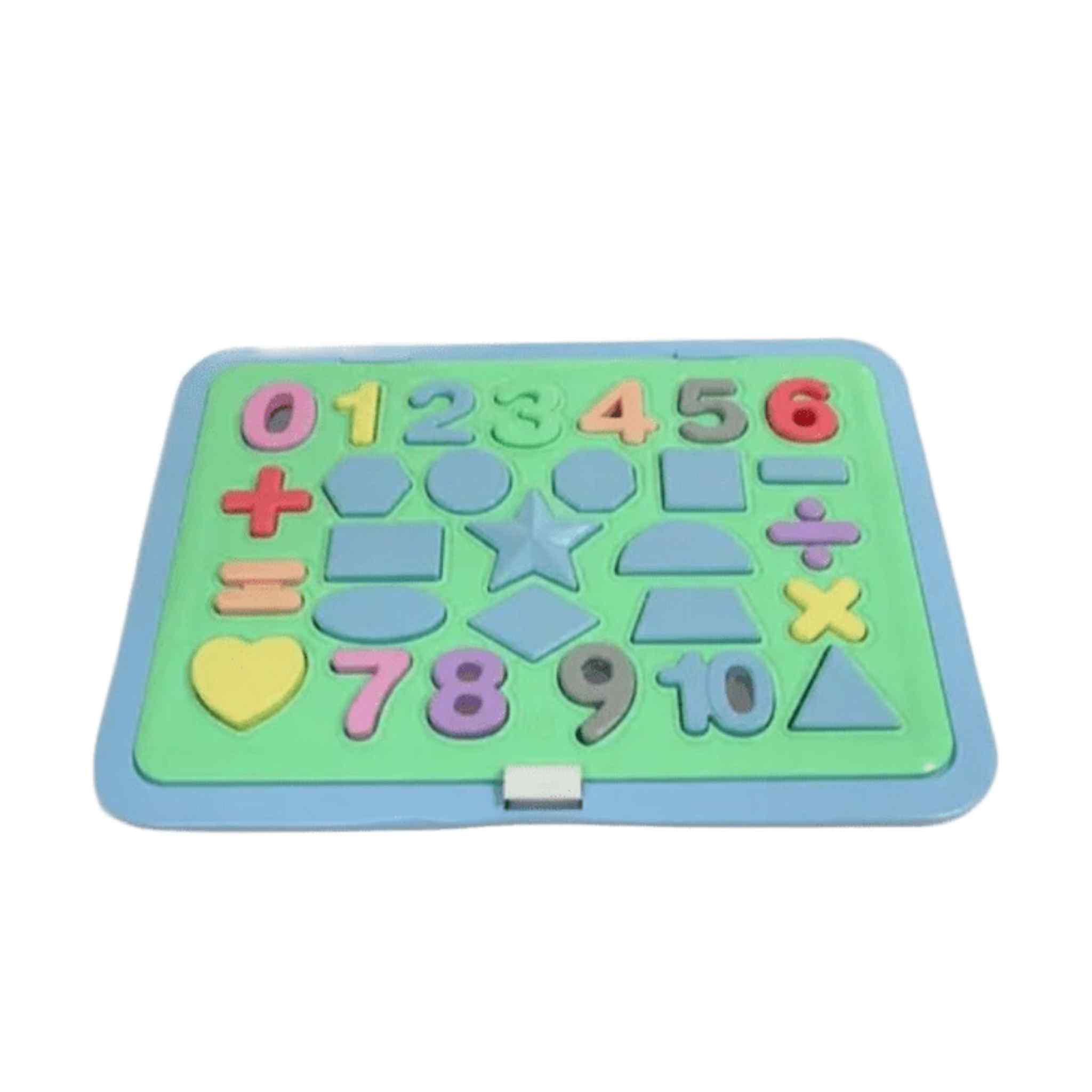 Magic Educational Board (Shapes and Numbers) 3 in 1