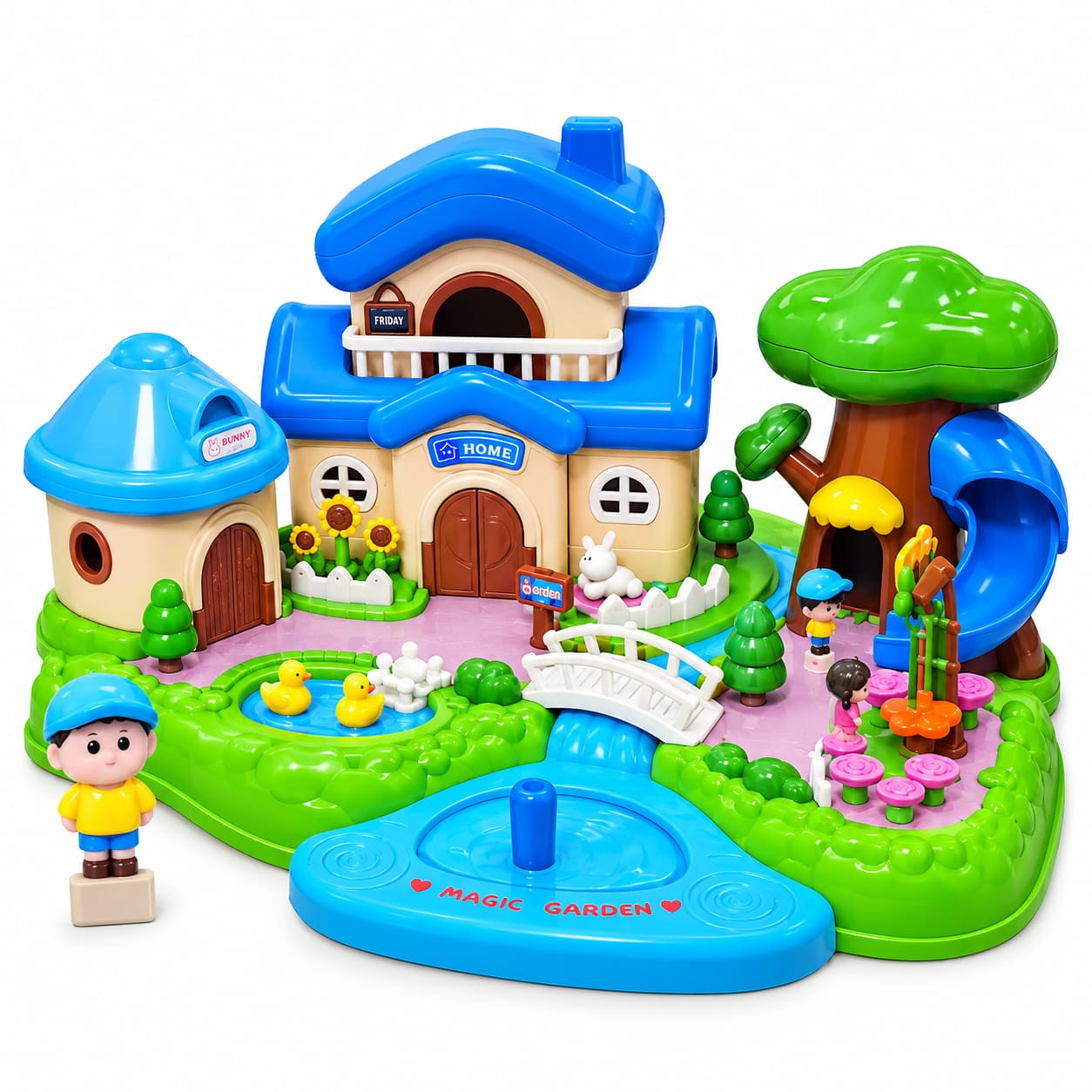 Magnetic Magic Garden Set with Surprises and Music - Large