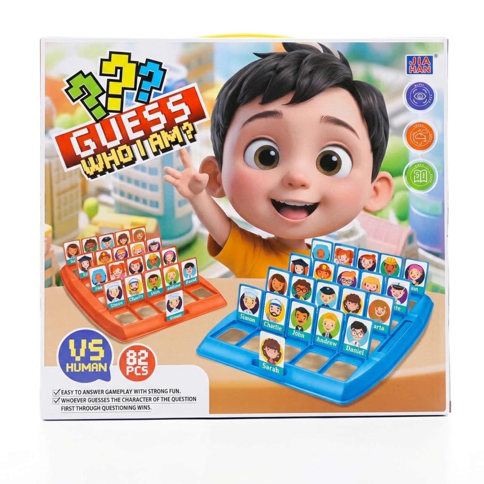 Guess Who I Am Game (82 pieces)