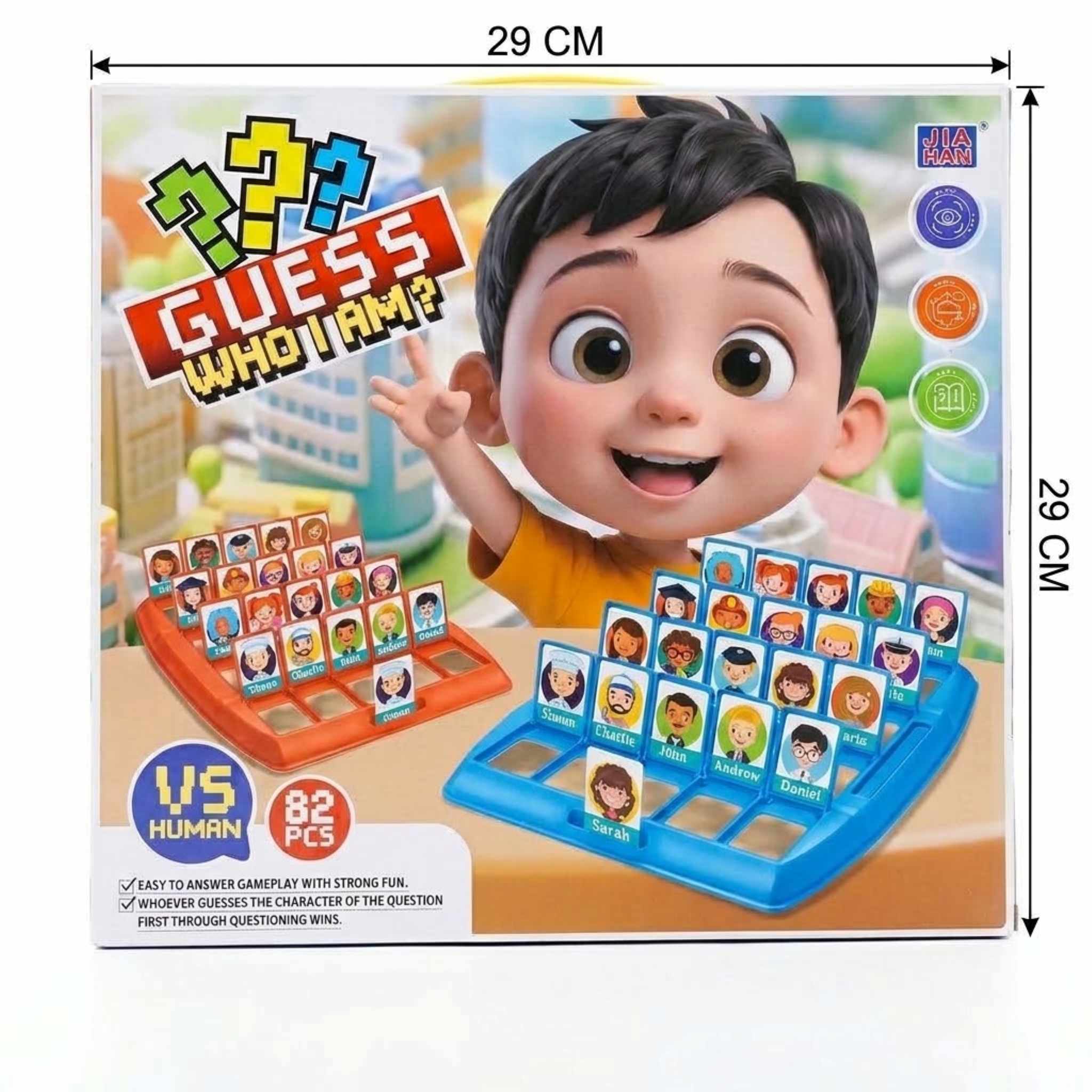 Guess Who I Am Game (82 pieces)