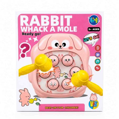 Rabbit Whack A Mole Challange