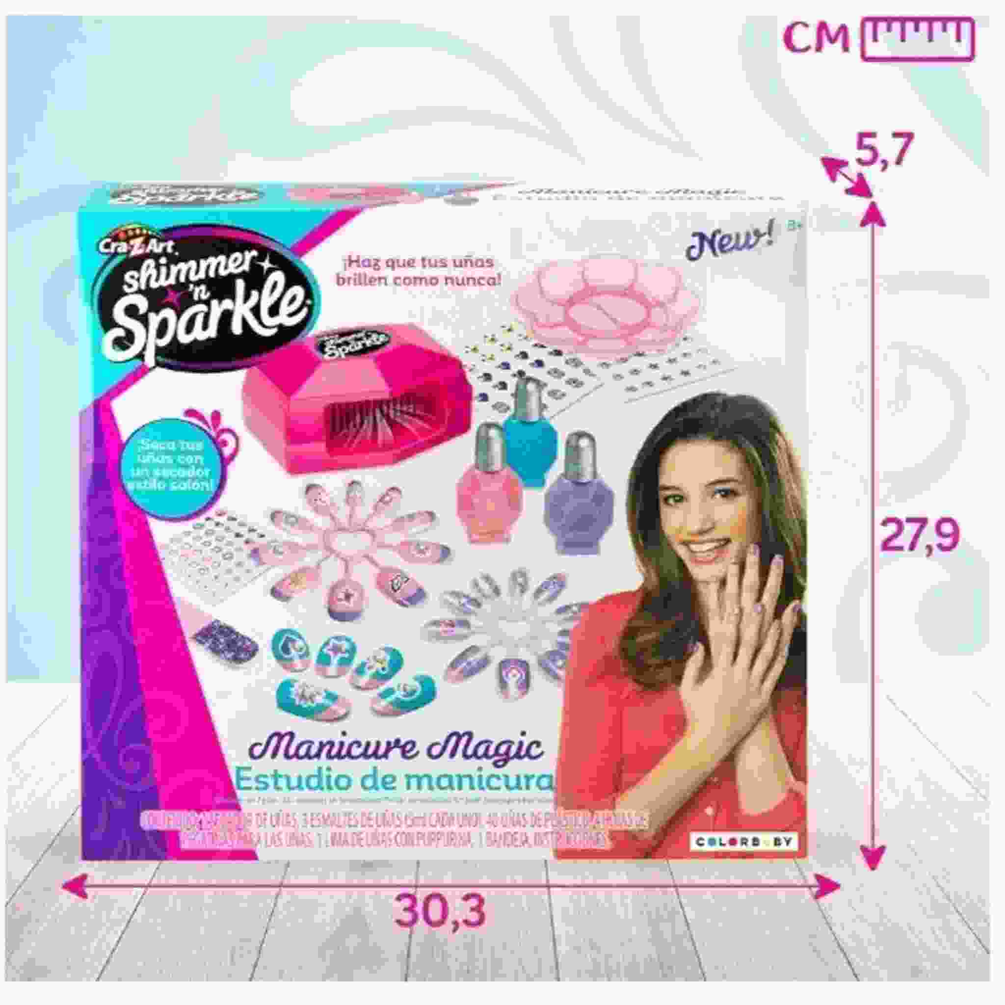 Cra-Z-Art &ndash; Shimmer 'n Sparkle Manicure Magic Studio