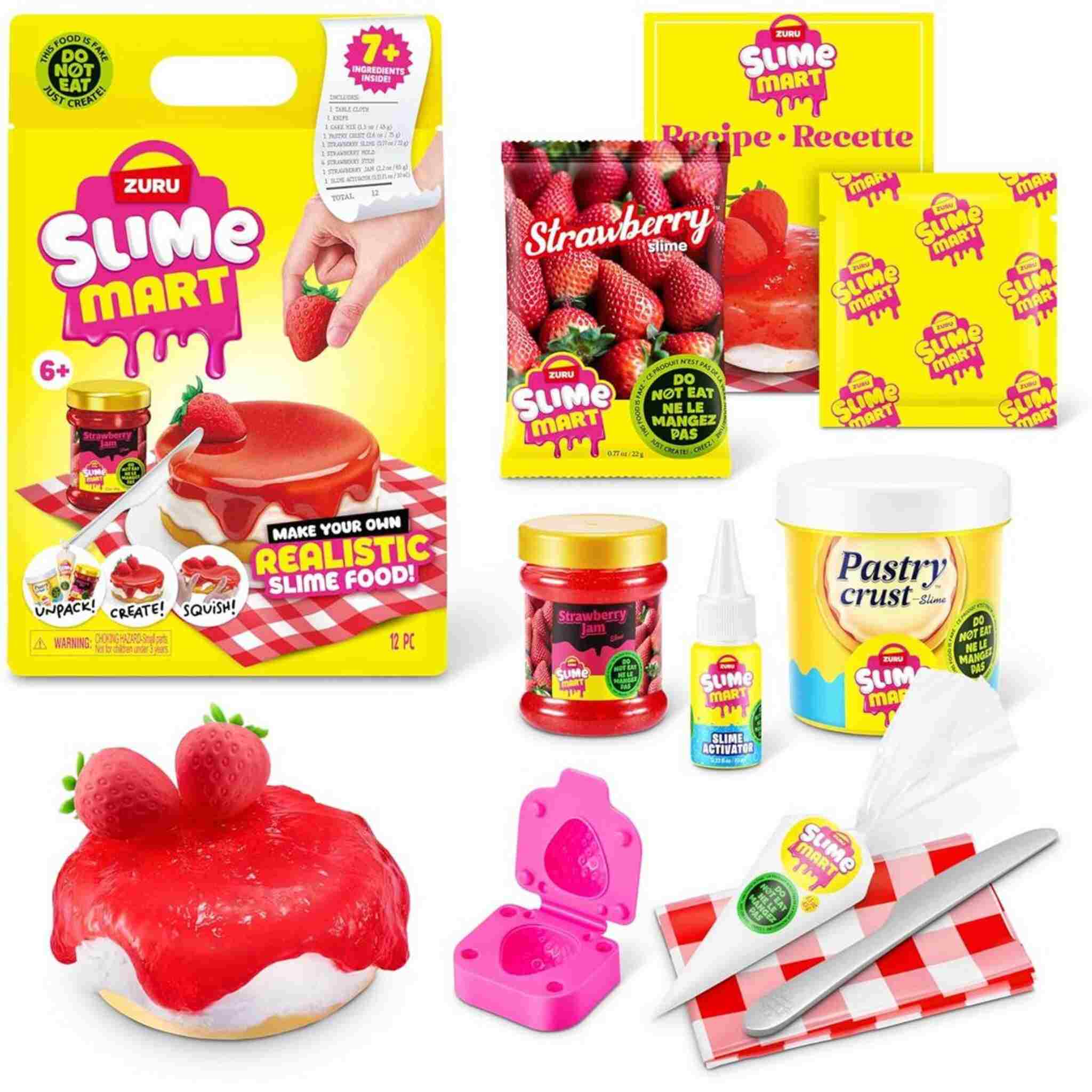 Slime Mart Strawberry Tart by Zuru